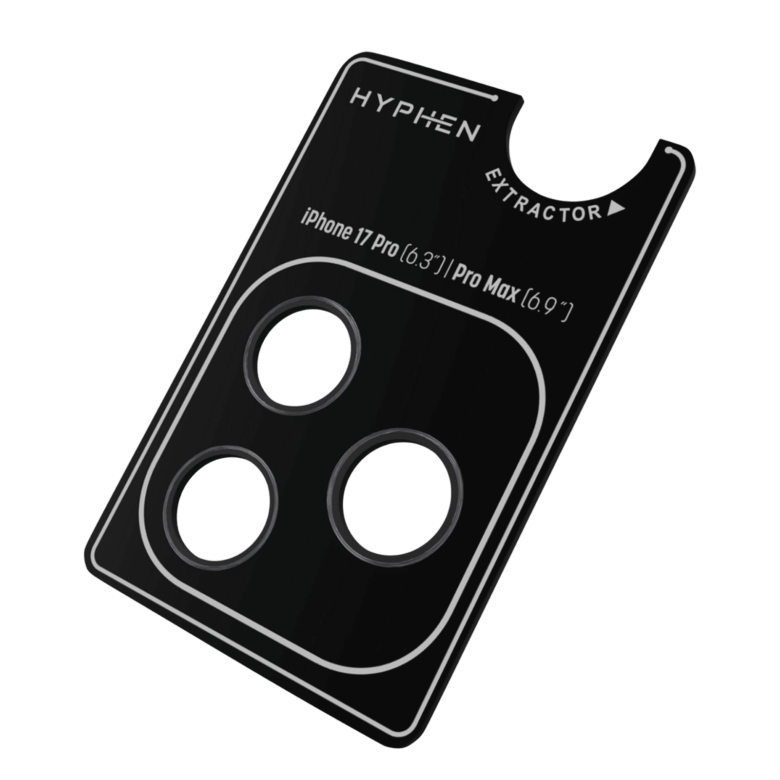 HYPHEN DURO TPU Back Cover, Tempered Glass & Lens Protector Combo for Apple iPhone 17 Pro Max (Magsafe Charging Compatible, Clear)_8