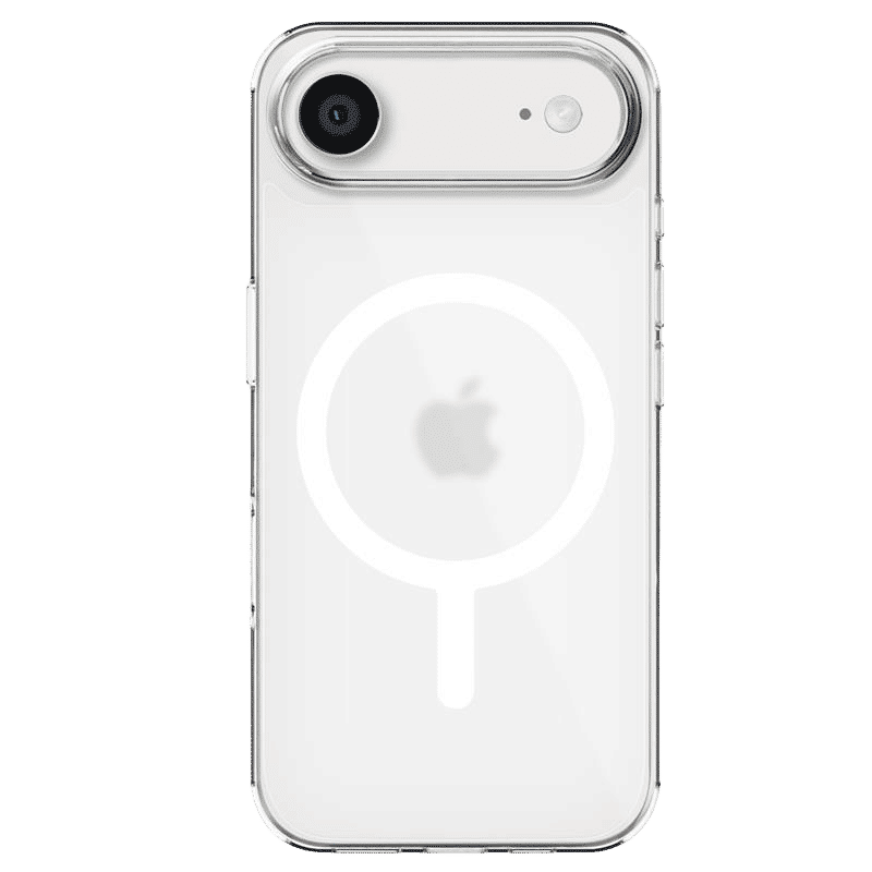 Croma Frost Tempered Glass & TPU Back Cover Combo for Apple iPhone Air (Magsafe Charging Compatible, Clear Ice)_1