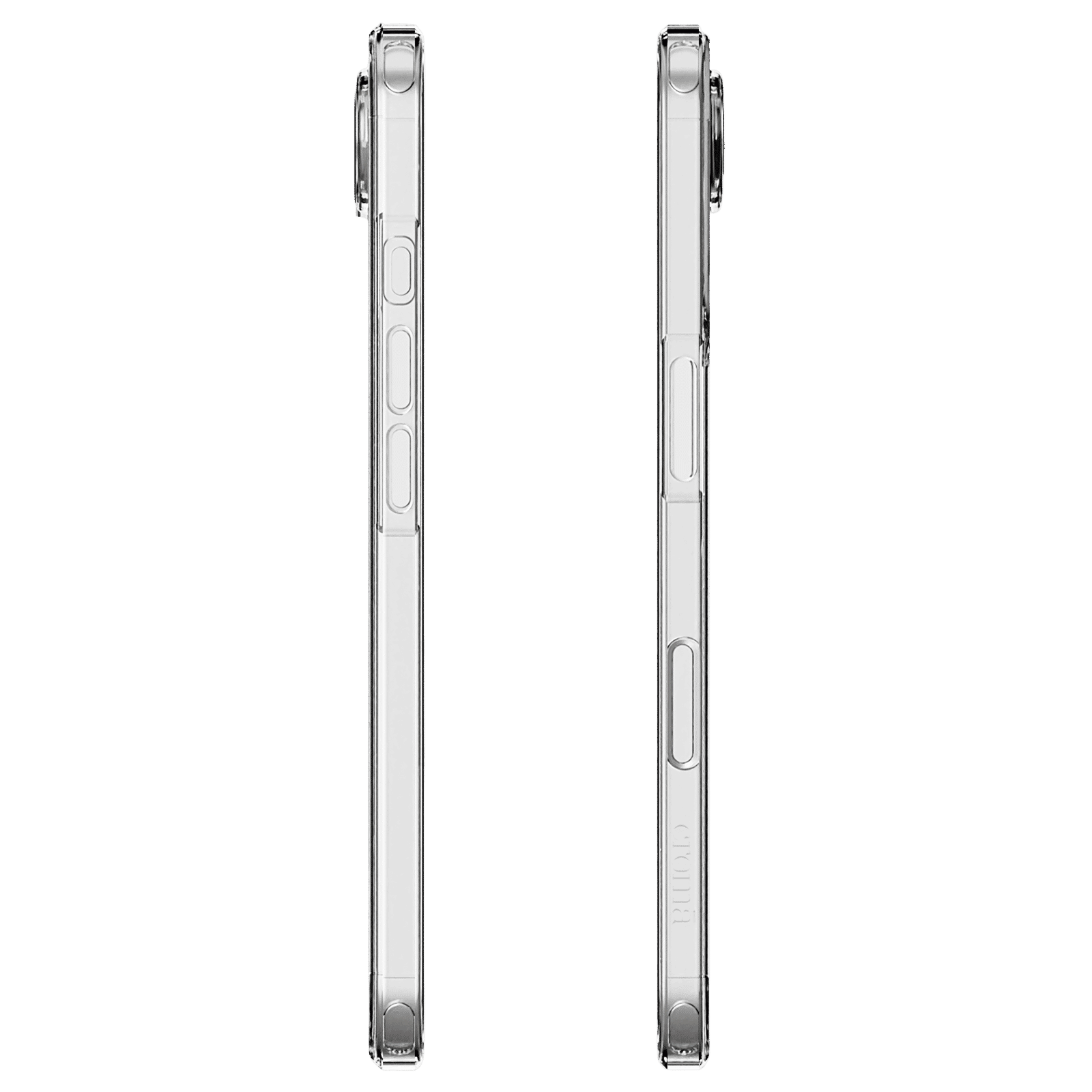 Croma Frost Tempered Glass & TPU Back Cover Combo for Apple iPhone Air (Magsafe Charging Compatible, Clear Ice)_3