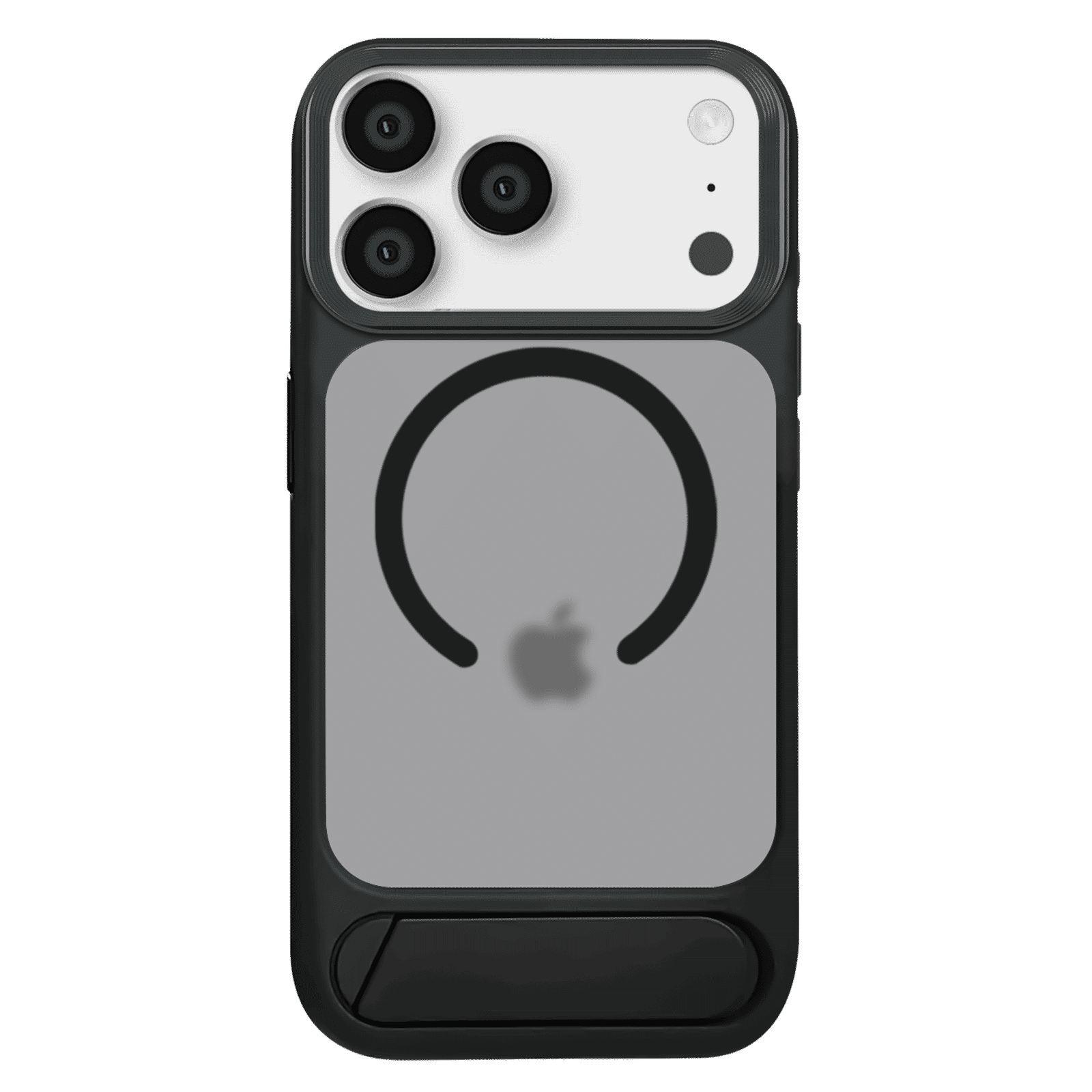 Croma Bolt Tempered Glass & TPU Back Cover Combo for Apple iPhone 17 Pro (Magsafe Charging Compatible, Black)_1