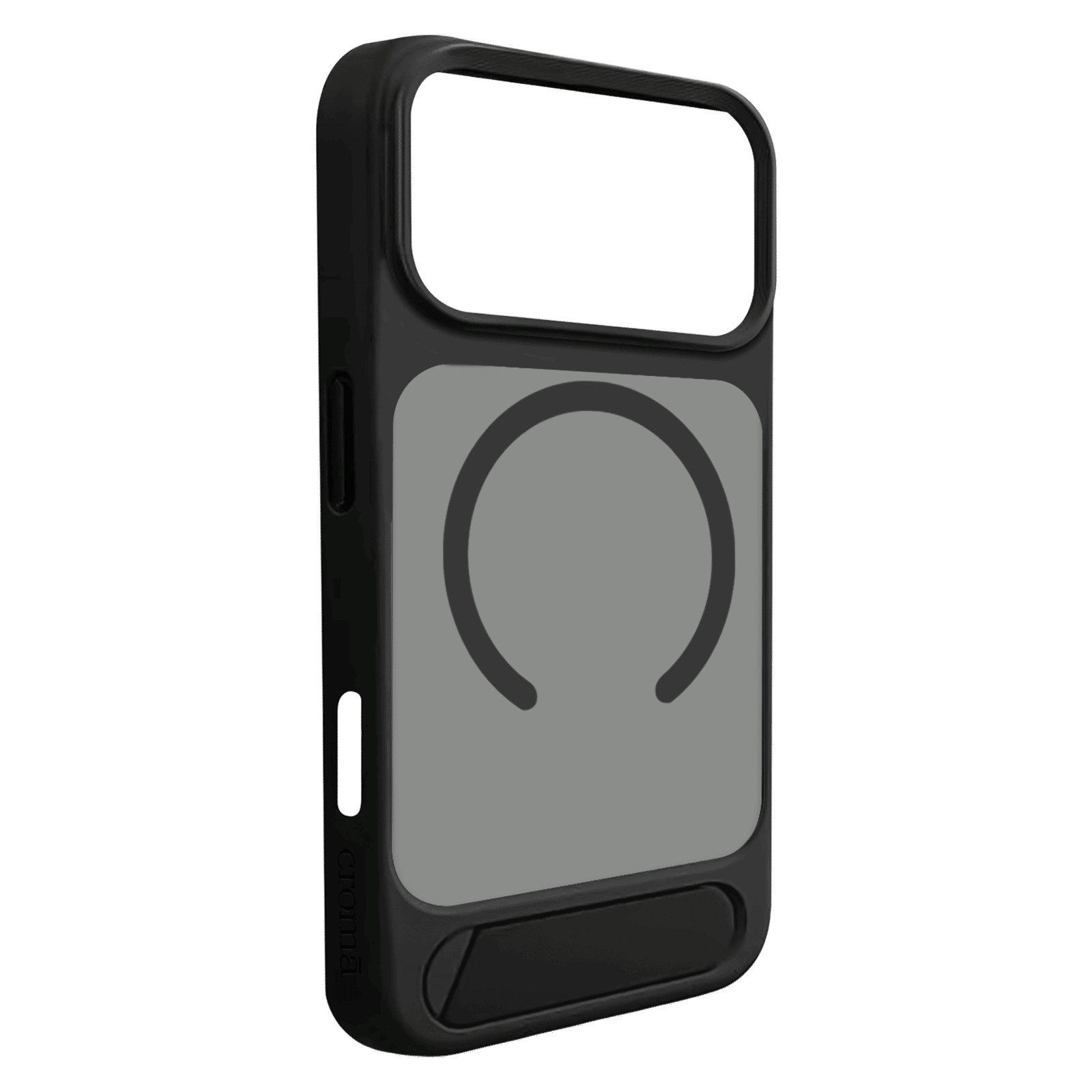 Croma Bolt Tempered Glass & TPU Back Cover Combo for Apple iPhone 17 Pro (Magsafe Charging Compatible, Black)_2