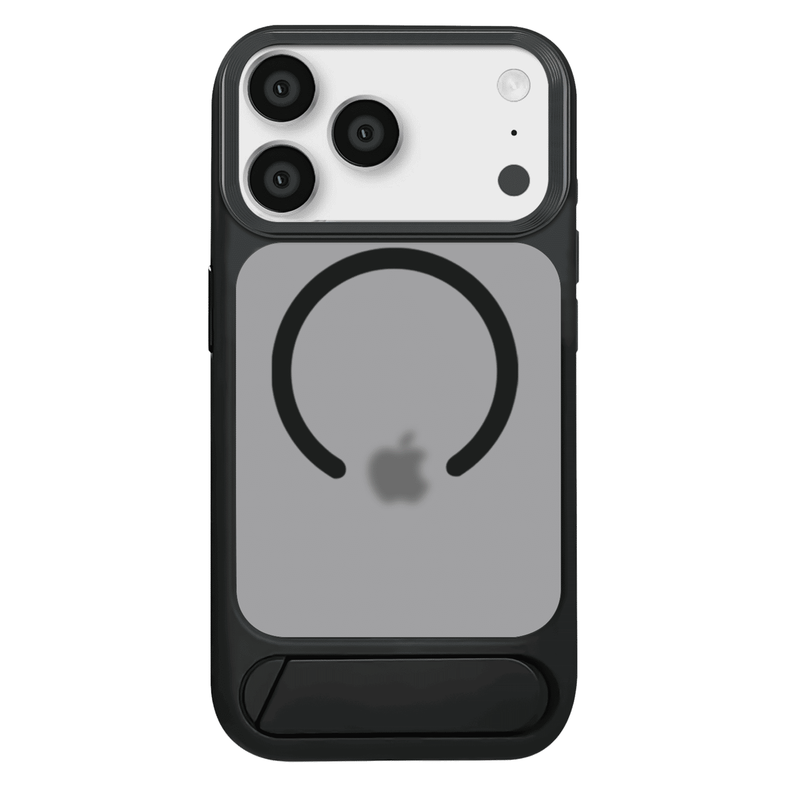 Croma Bolt Tempered Glass & TPU Back Cover Combo for Apple iPhone 17 Pro Max (Magsafe Charging Compatible, Black)_1