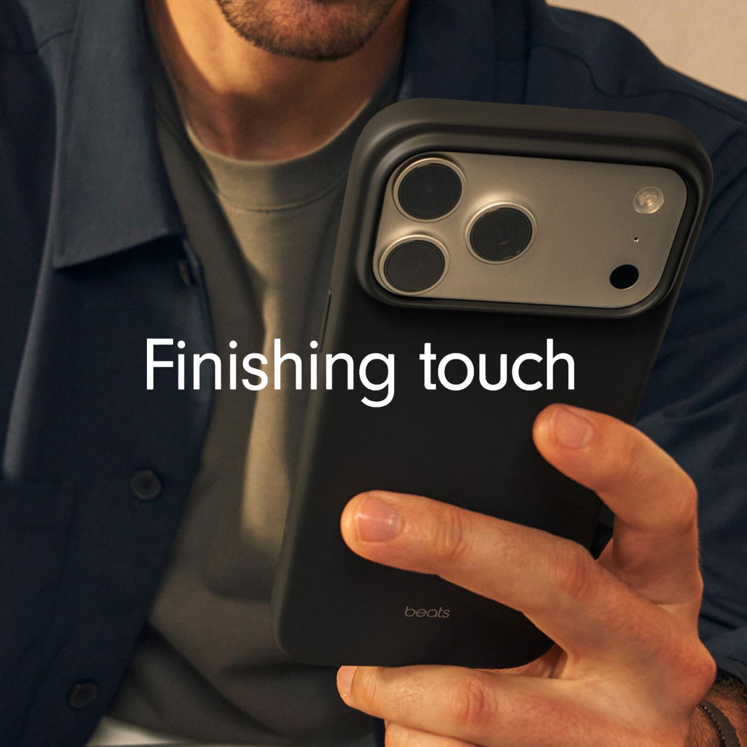 beats Hard Plastic & Polycarbonate Back Cover for Apple iPhone Air (MagSafe & Camera Control, Granite Grey)_8