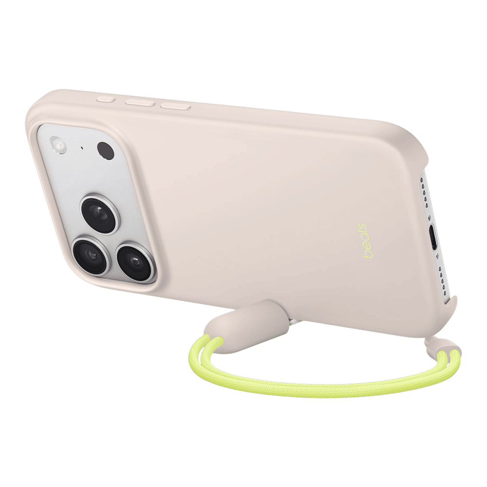 beats Polycarbonate & Plastic Hard Back Cover for Apple iPhone 17 Pro (MagSafe Charging Compatible, Lime Stone)_1