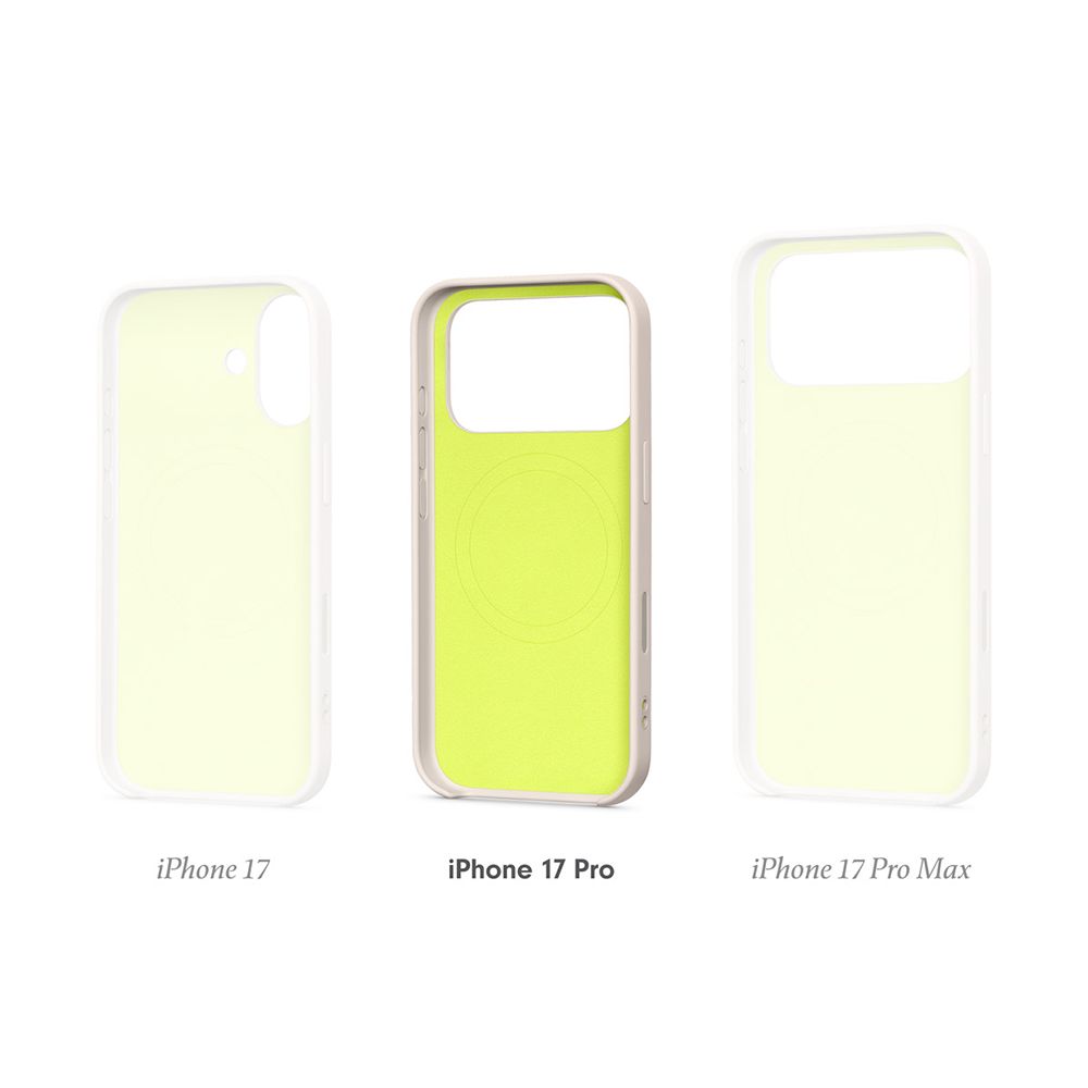 beats Polycarbonate & Plastic Hard Back Cover for Apple iPhone 17 Pro (MagSafe Charging Compatible, Lime Stone)_2