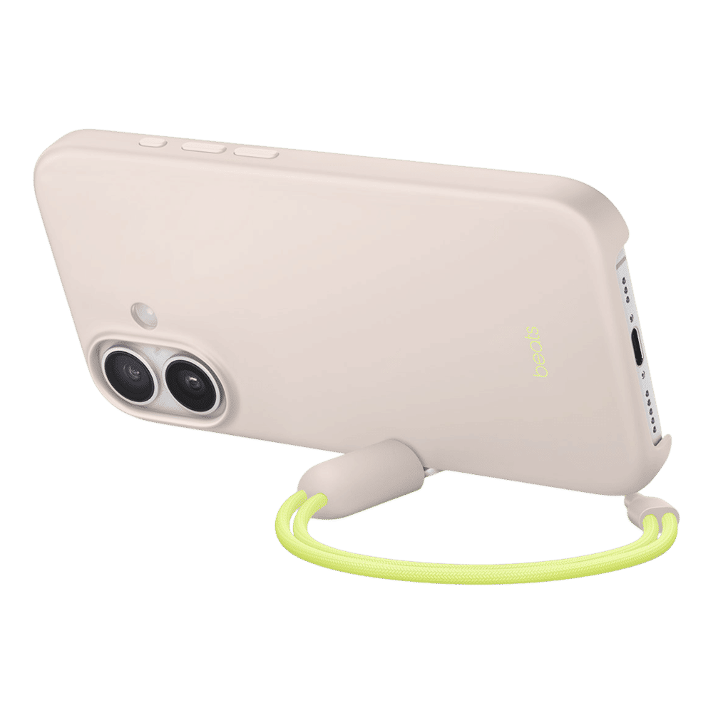beats Polycarbonate & Plastic Hard Back Cover for Apple iPhone 17 (MagSafe Charging Compatible, Lime Stone)_1