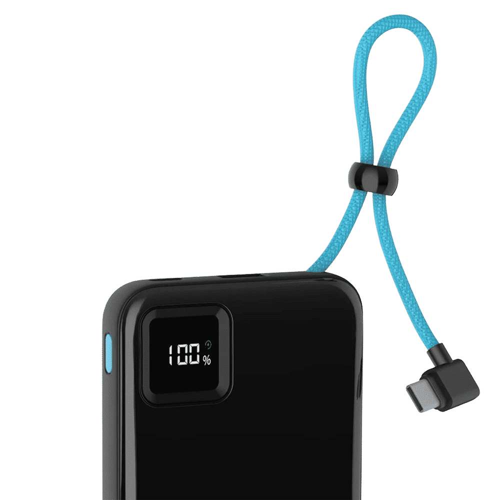 urbn Ultra Link 10000 mAh 22.5W Fast Charging Power Bank (2 Type C  & 1 Type A Port, 12 Layer Circuit Protection, Black)_4