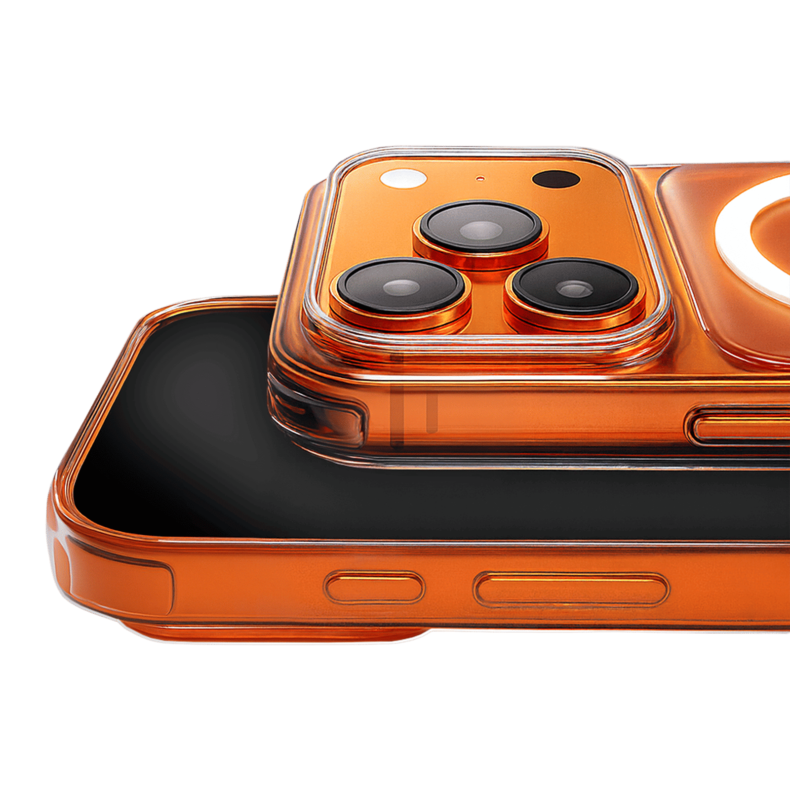 CYTRON AURA-X Back Cover for Apple iPhone 17 Pro Max (MagSafe Compatible, Clear)_2