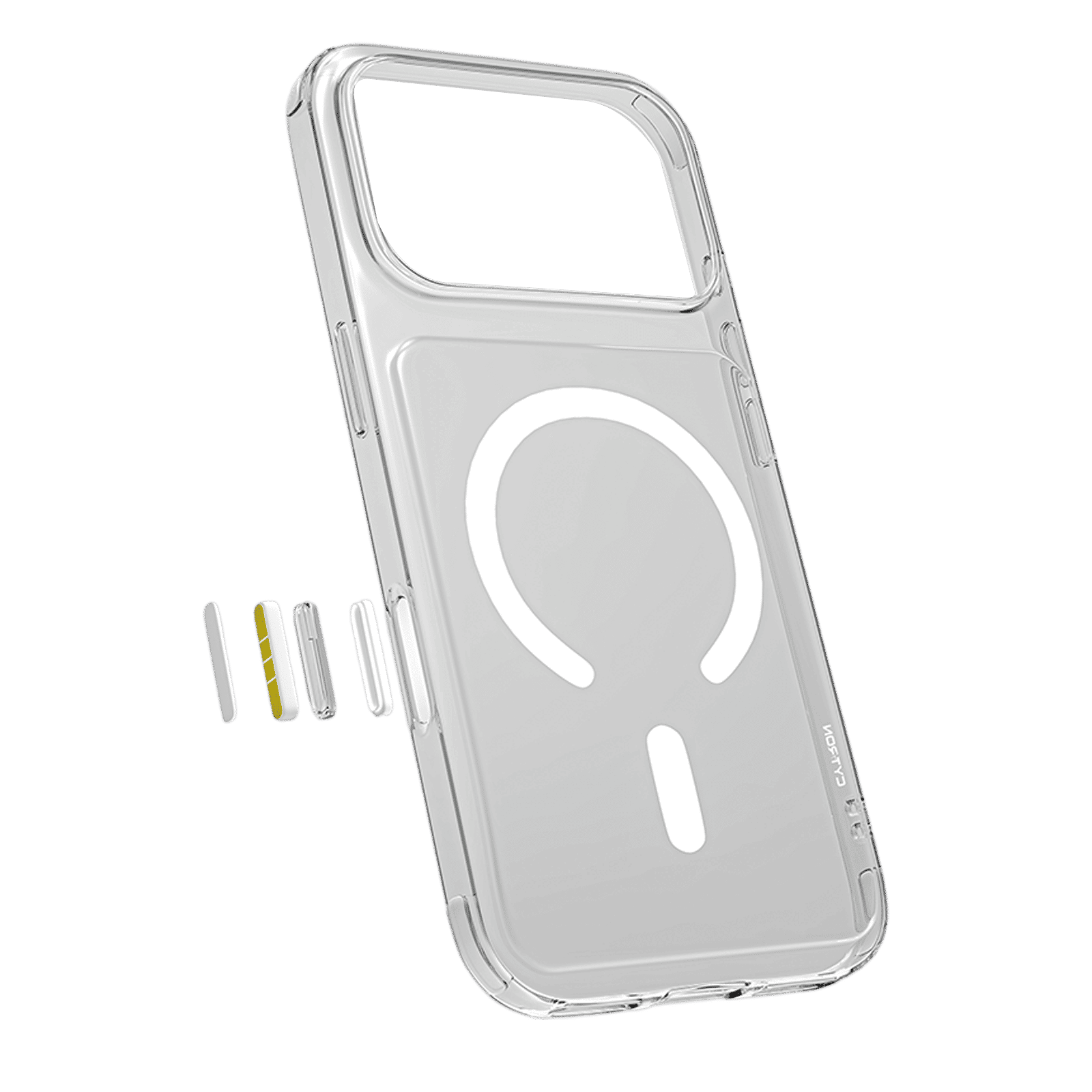 CYTRON AURA-X Back Cover for Apple iPhone 17 Pro (MagSafe Compatible, Clear)_1