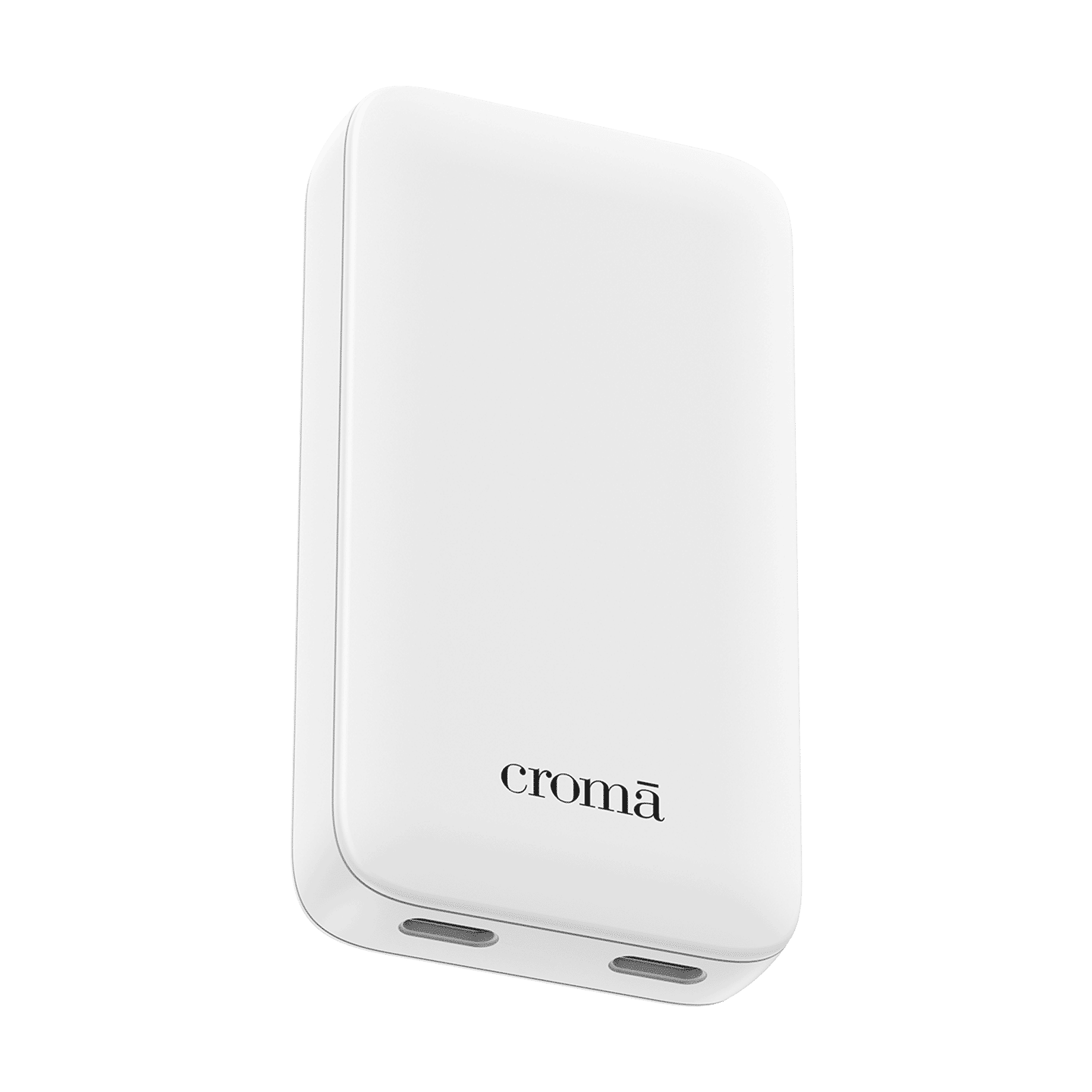 Croma 65W Type C 2-Port Fast Charger (Travel Adapter Only, White) Croma 65W Type C 2-Port Fast Charger (Travel Adapter Only, White)_5