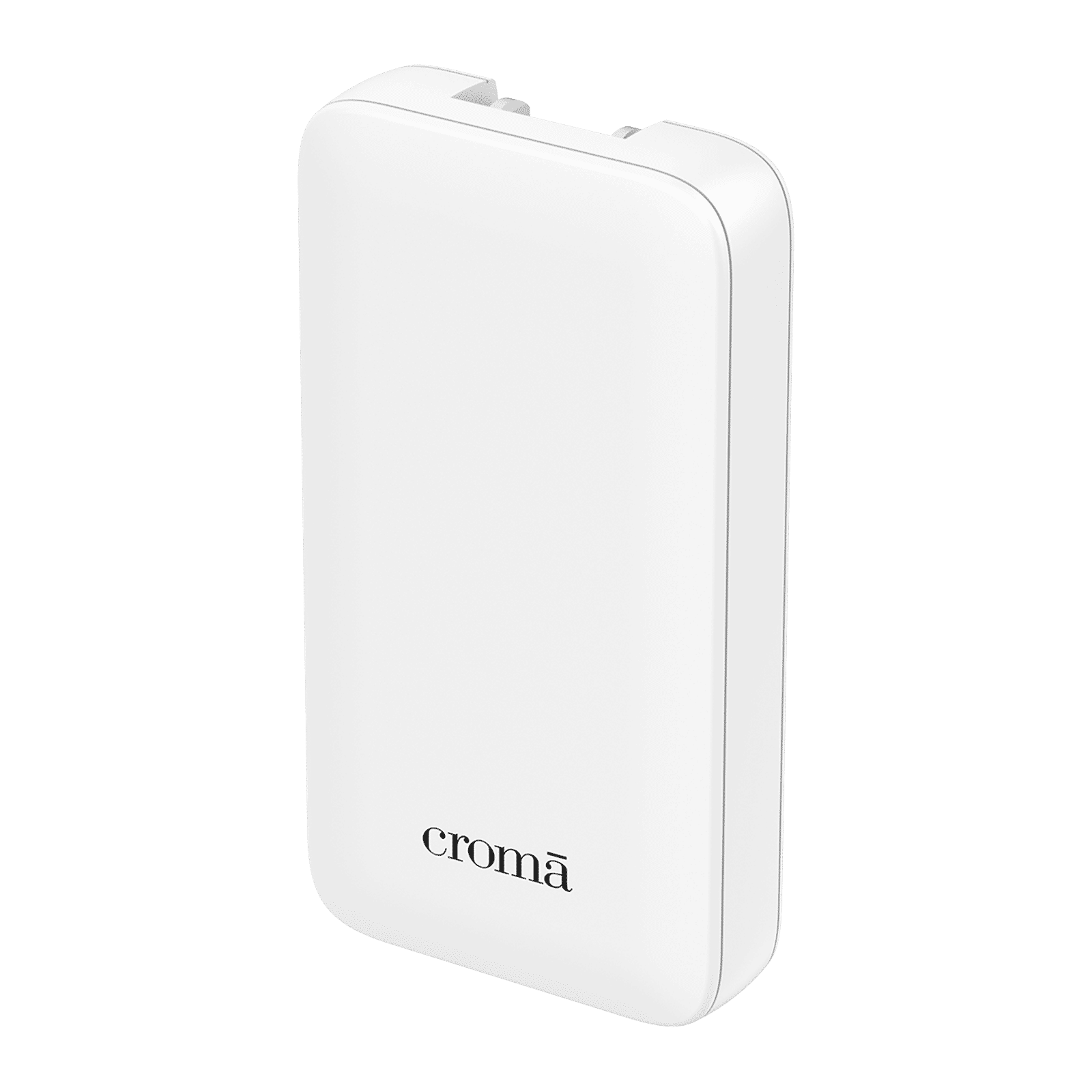 Croma 65W Type C 2-Port Fast Charger (Travel Adapter Only, White) Croma 65W Type C 2-Port Fast Charger (Travel Adapter Only, White)_6