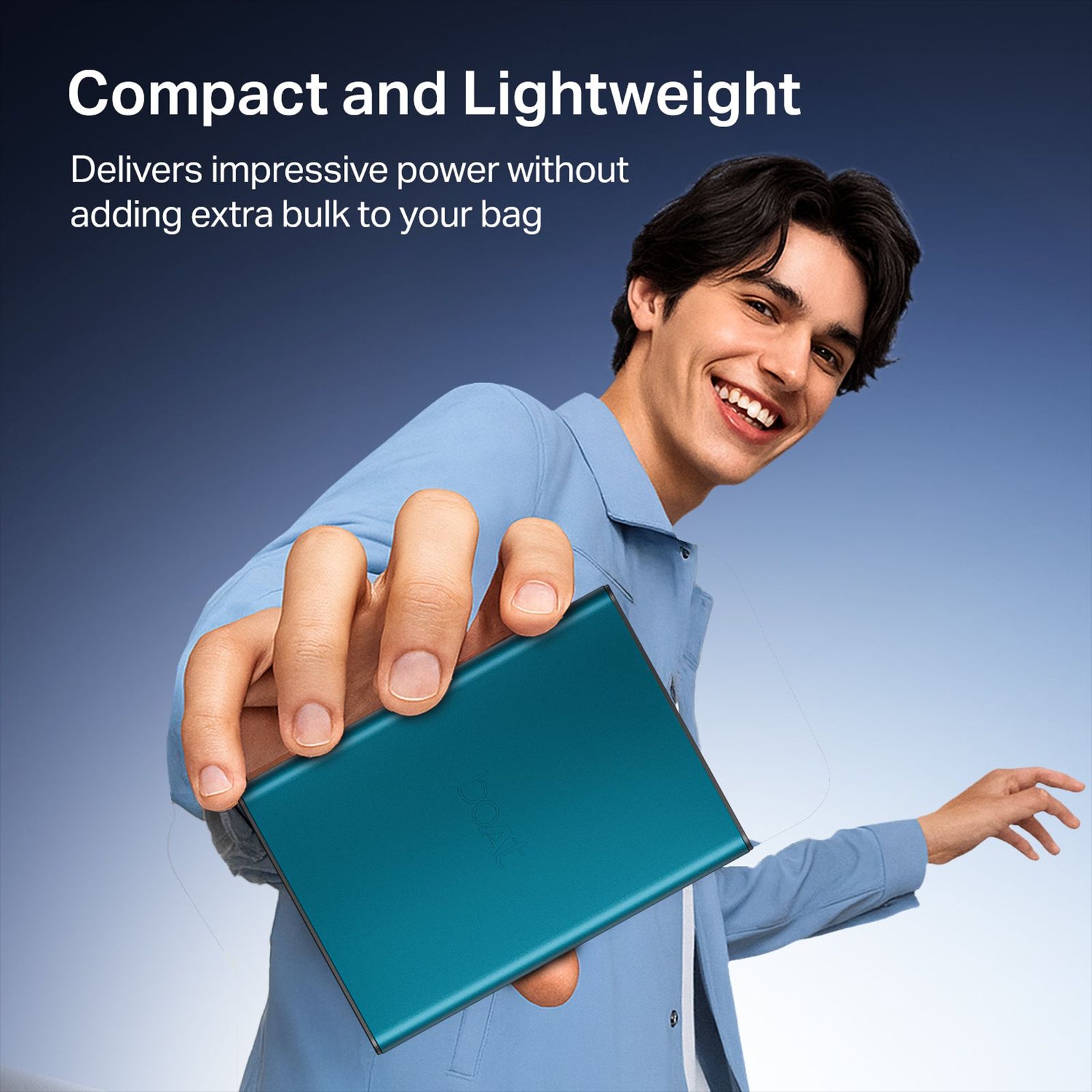 boAt Energyshroom PB400 Pro 20000 mAh 22.5W Fast Charging Power Bank (2 Type A & 1 Type C Port, Aluminium Casing, 12-Layer Smart IC Protection, Steel Blue)_2