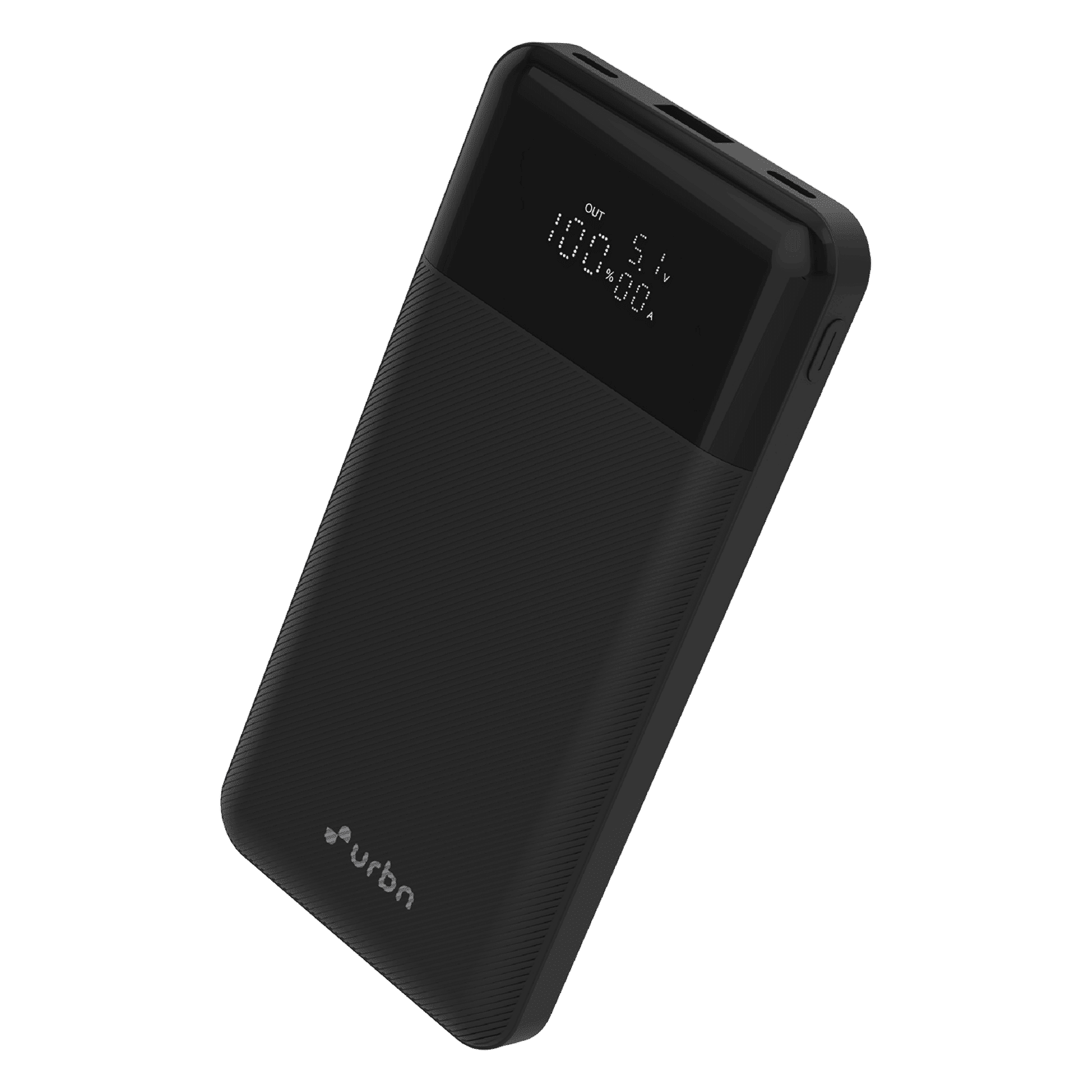 urbn Edge 10000 mAh 22.5W Fast Charging Power Bank (1 Type A & 2 Type C Port, 12 Layer Circuit Protection, Black)_1