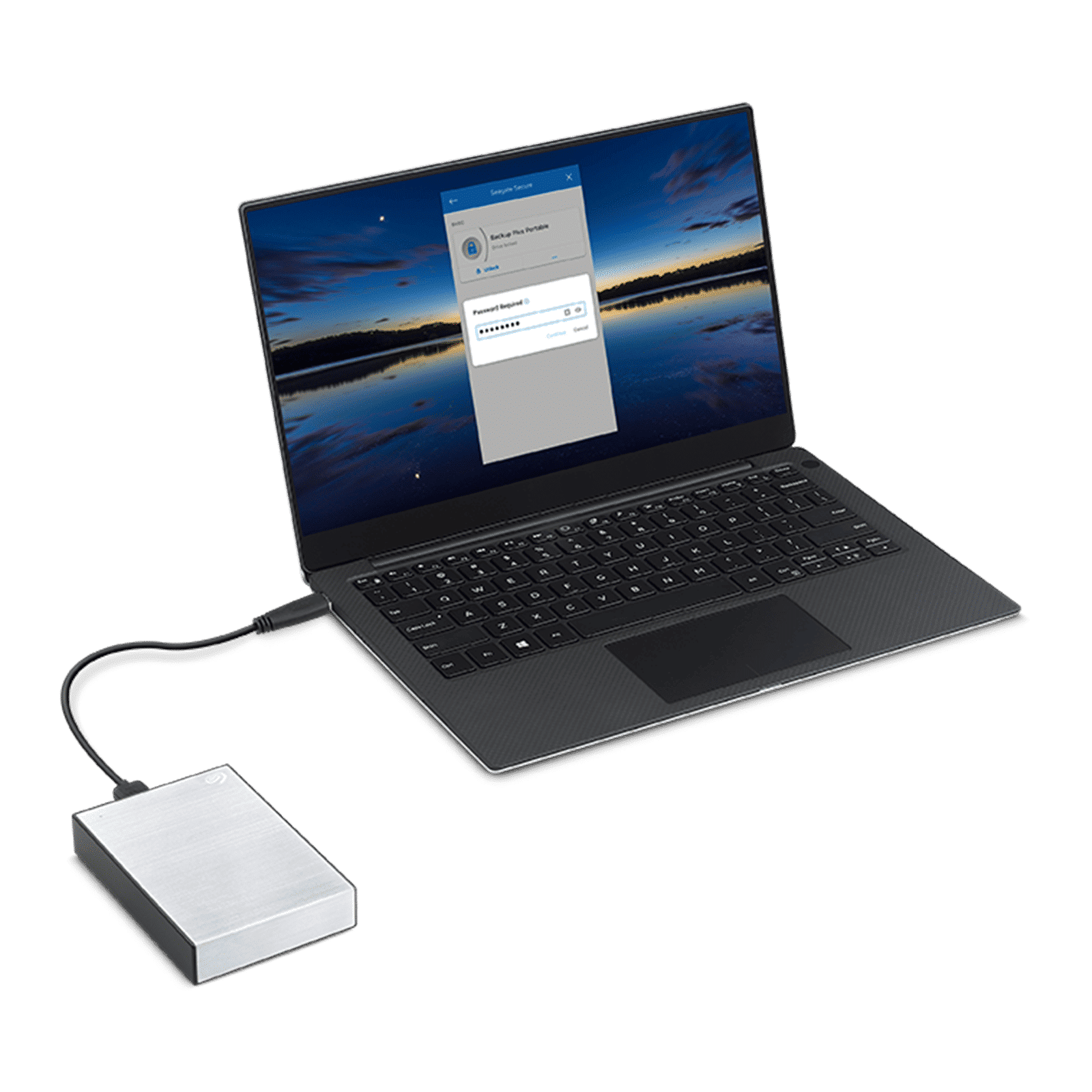 Seagate One Touch 4TB Micro USB Type-B Portable Hard Disk Drive (Password Protected, Silver)_8