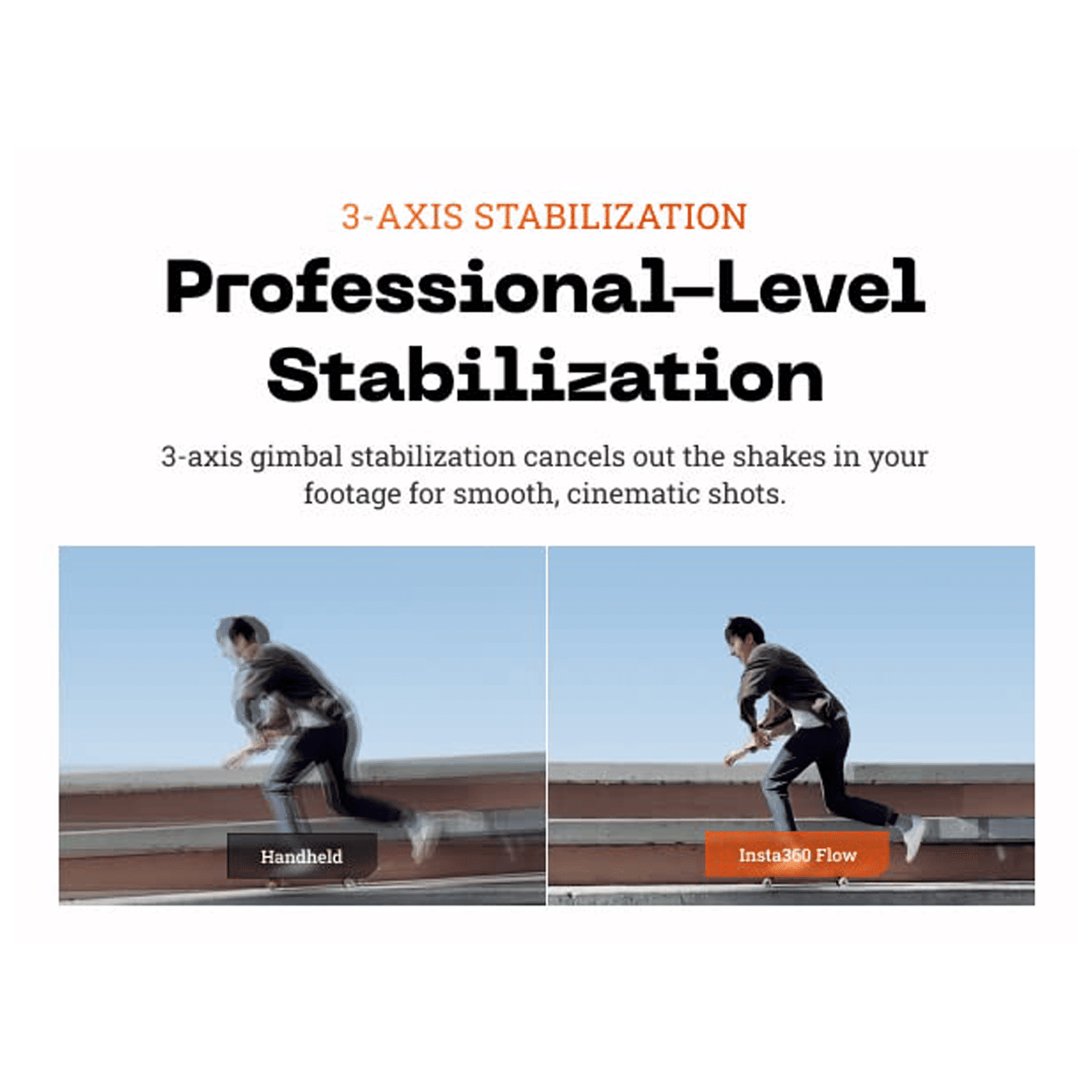 Insta360 Flow 3-Axis Gimbal for Mobile (Deep Track 3.0, White)_6