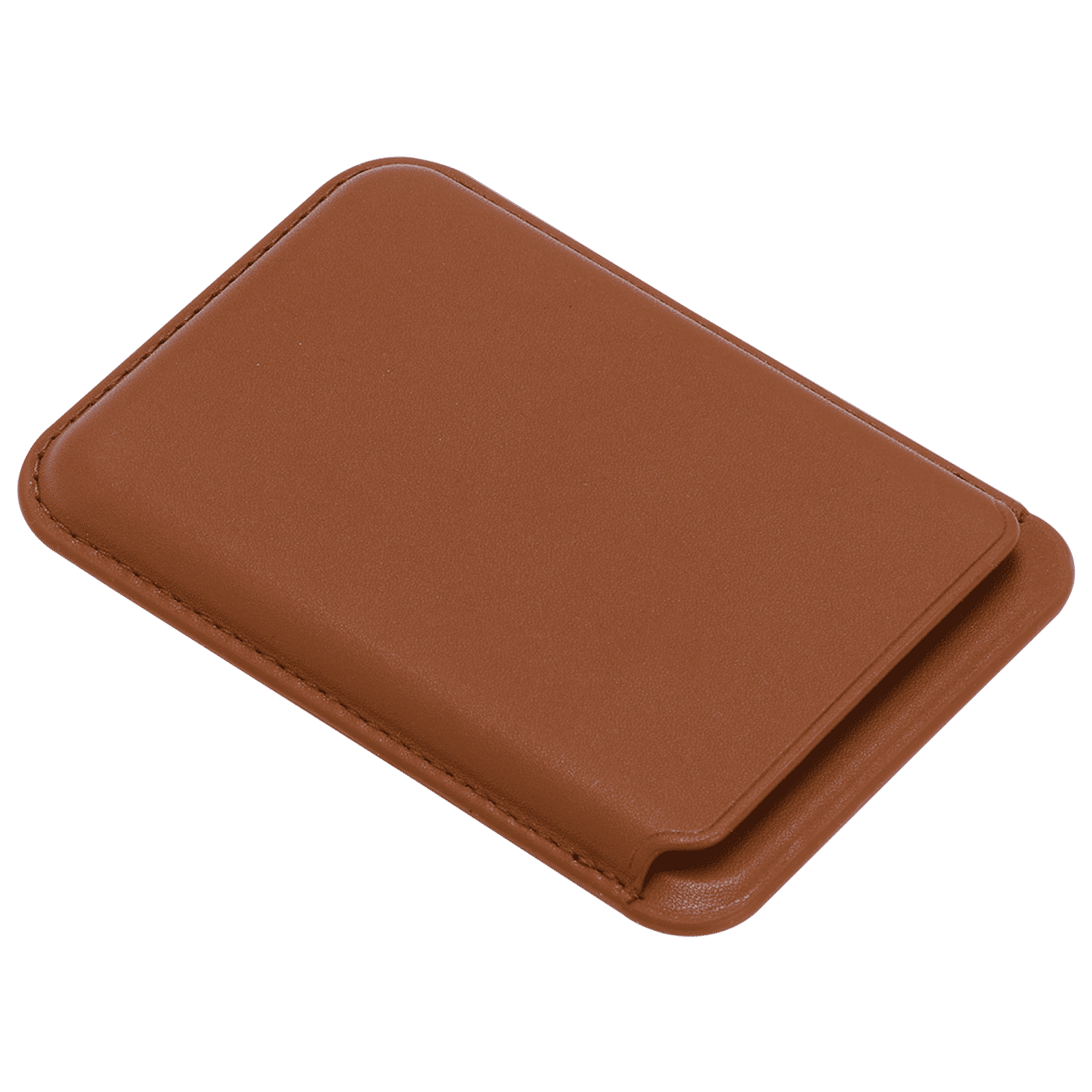 Croma Card Holder For iPhone (Apple Compatible, Tan)_3