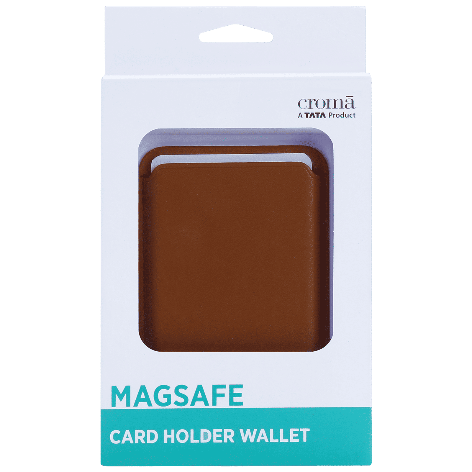 Croma Card Holder For iPhone (Apple Compatible, Tan)_7