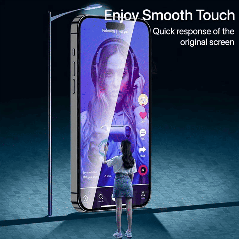 Dr. Vaku 2IN1 Defense Tempered Glass & Back Case Combo for iPhone 15 Plus (Anti-Scratch Design, Clear)_5