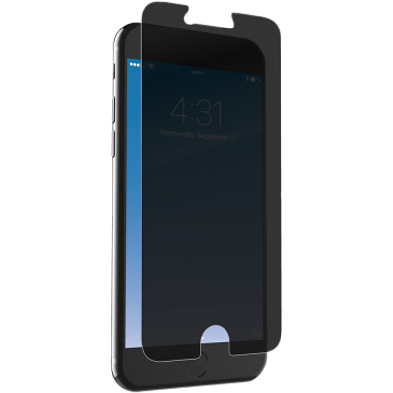 Brilyant Invisible Shield Glass with Privacy Screen for Apple iPhone 7 (Ultra Transparent Visibility)_1