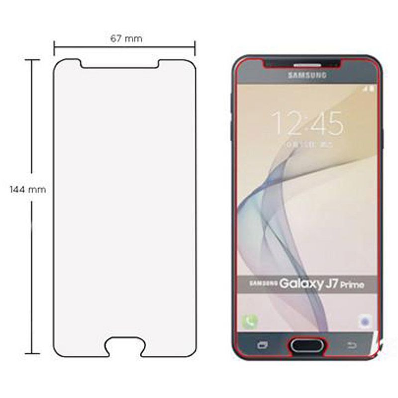 stuffcool Mighty Tempered Glass for Samsung Galaxy J7 Prime (9H Hardness)_4
