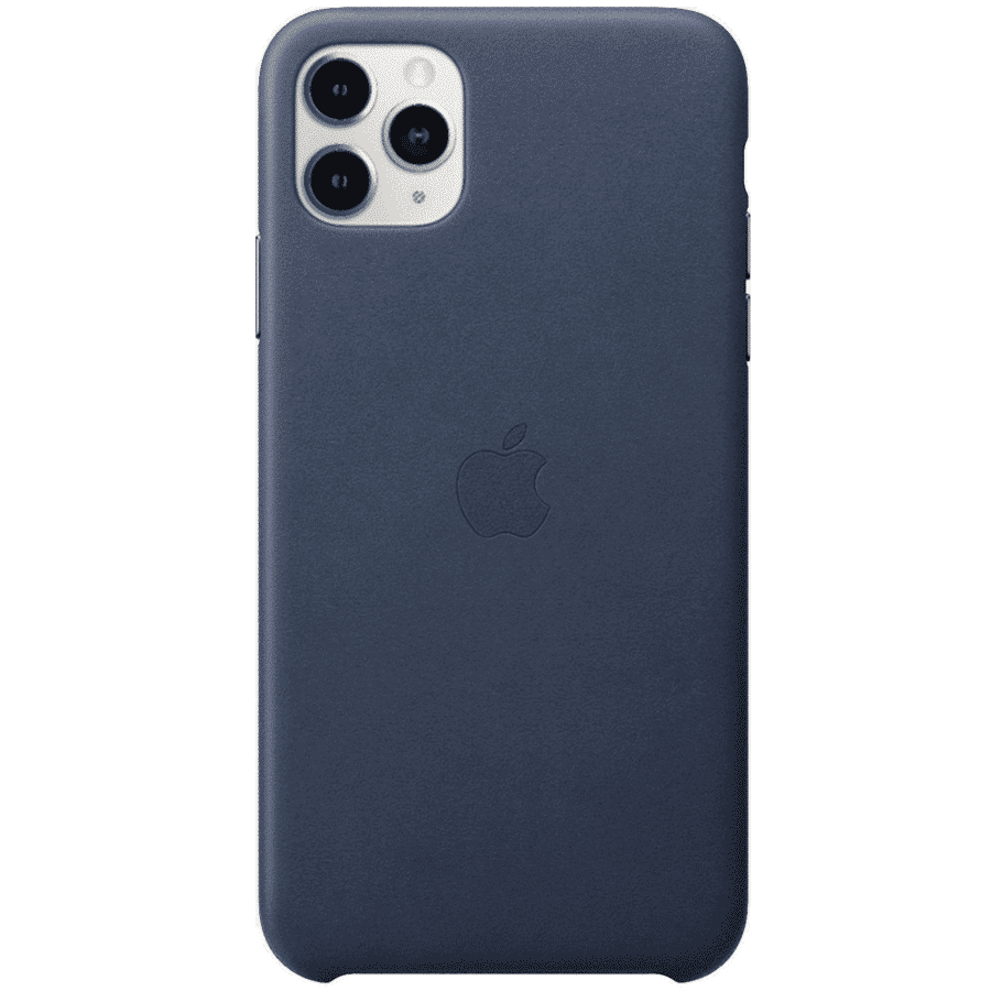 Apple MX0G2ZM/A European Leather Back Cover for iPhone 11 Pro Max (Microfiber Lining, Midnight Blue) Apple MX0G2ZM/A European Leather Back Cover for iPhone 11 Pro Max (Microfiber Lining, Midnight Blue)_2