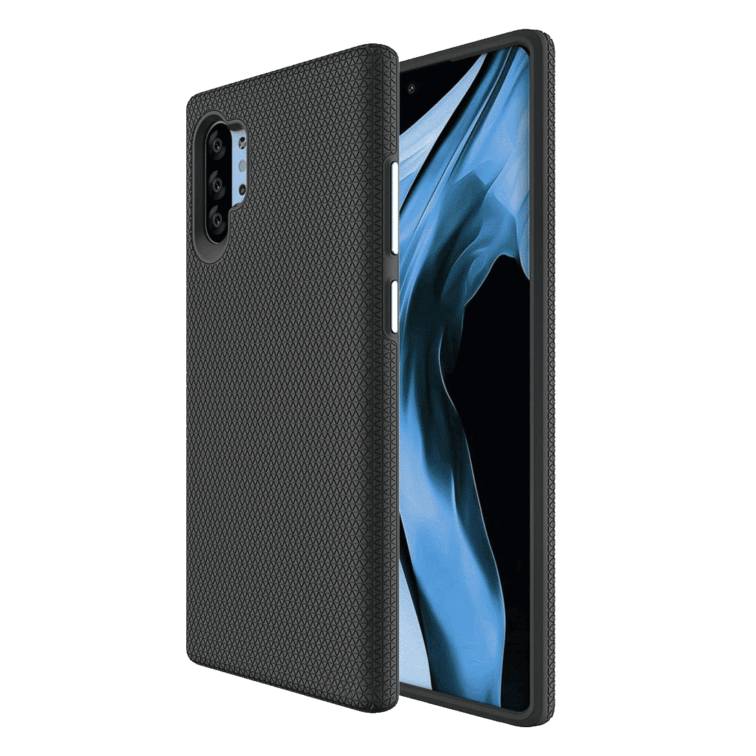 stuffcool Spike Hard Polycarbonate Back Cover for Samsung Galaxy Note 10 Pro (Camera Protection, Black)_2