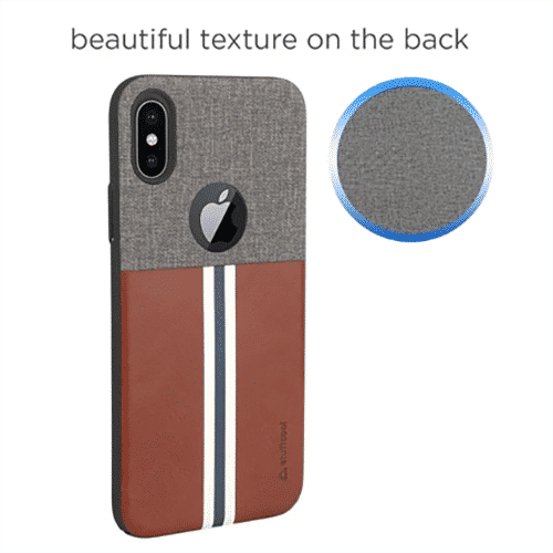 stuffcool Eto Sport PU Leather Back Cover for Apple iPhone XS (Camera Protection, Dark Brown) stuffcool Eto Sport PU Leather Back Cover for Apple iPhone XS (Camera Protection, Dark Brown)_4