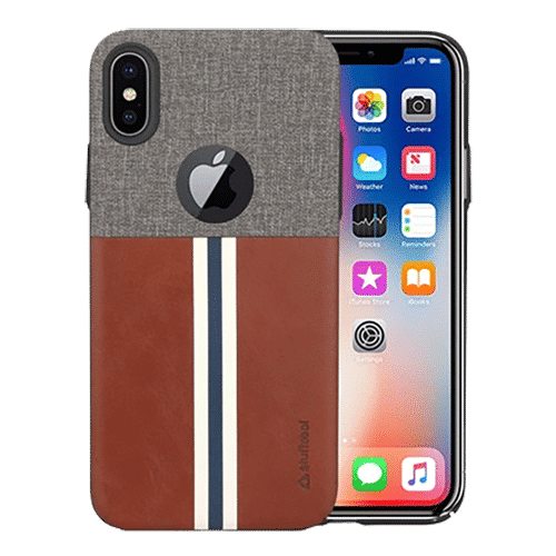stuffcool Eto Sport PU Leather Back Cover for Apple iPhone XS (Camera Protection, Dark Brown) stuffcool Eto Sport PU Leather Back Cover for Apple iPhone XS (Camera Protection, Dark Brown)_2