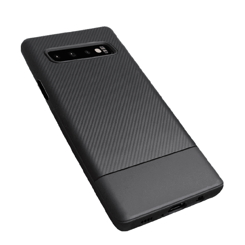 Robobull TPU Back Cover for Samsung Galaxy S10 (Camera Protection, Black)_2