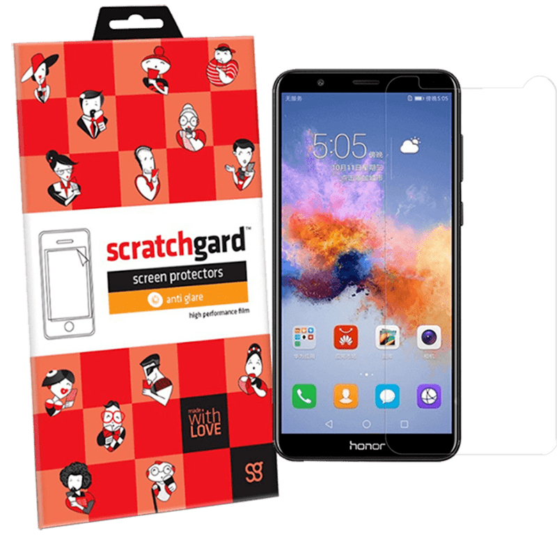 scratchgard Primo 3D Screen Protector for Honor 7X (Fingerprint Resistant)_1