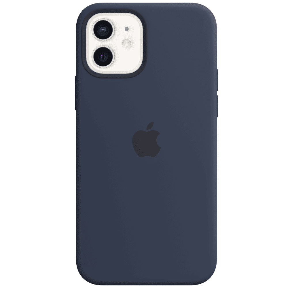 Apple Silicone Back Case For iPhone 12 Mini (Magsafe Charging Accessibility, MHKU3ZM/A, Deep Navy)_1