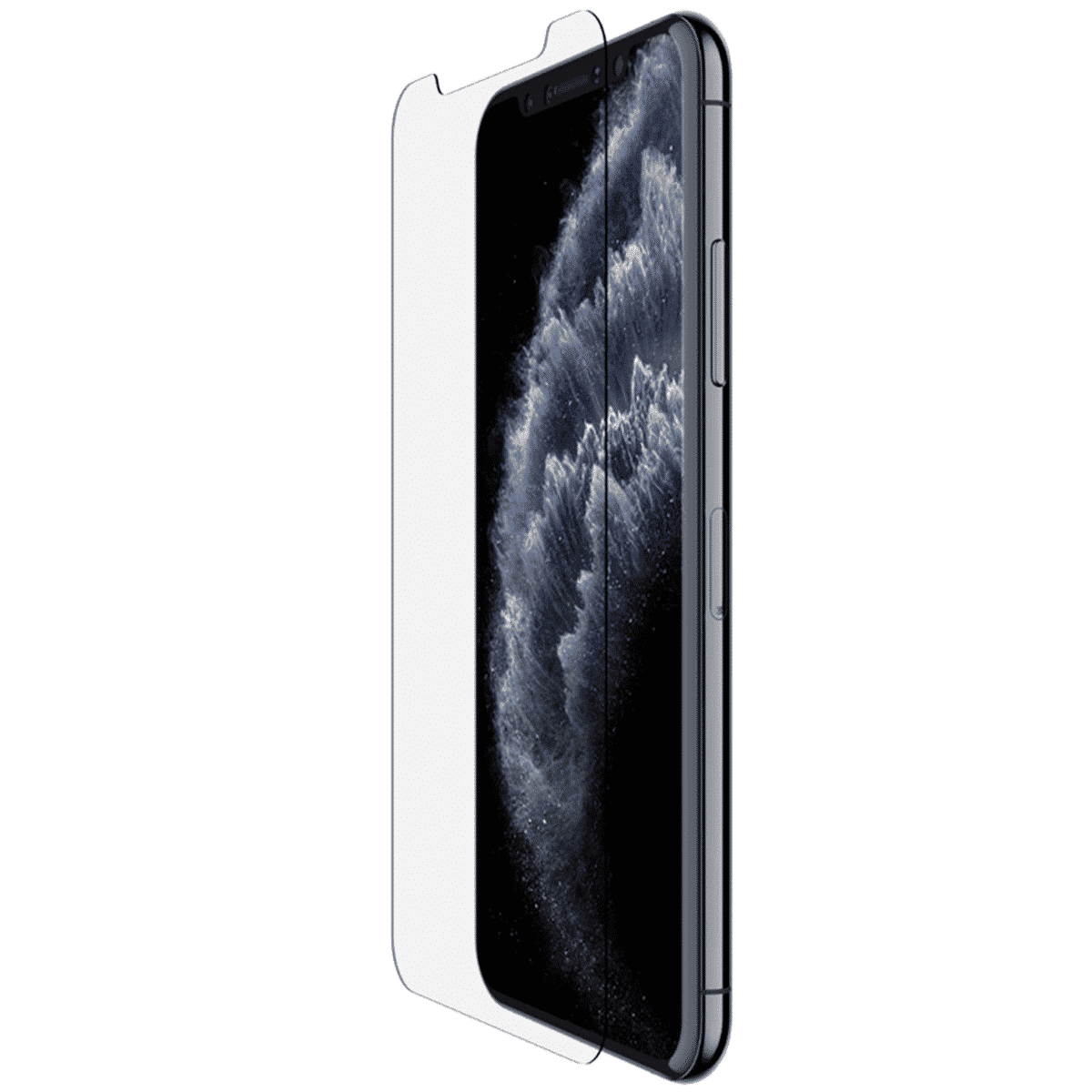 in base Tempered Glass Screen Protector For iPhone 12 Pro Max (Fingerprint Resistant)_1