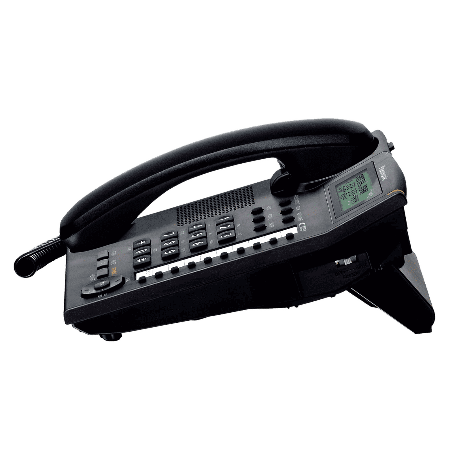Panasonic Corded Phone (KX-TS880, Black)_5