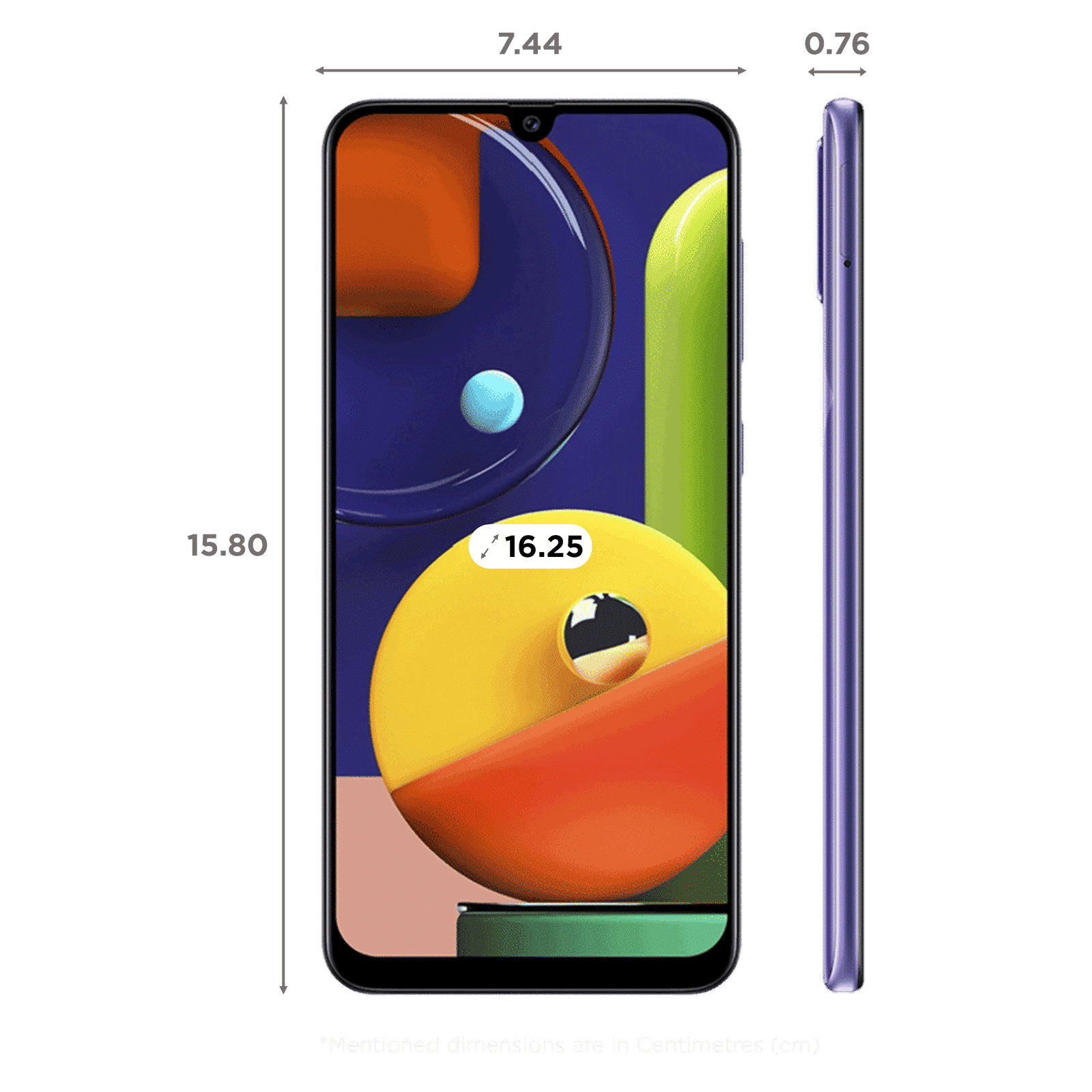 SAMSUNG Galaxy A50s (4GB RAM, 128GB, Prism Crush Violet)_2
