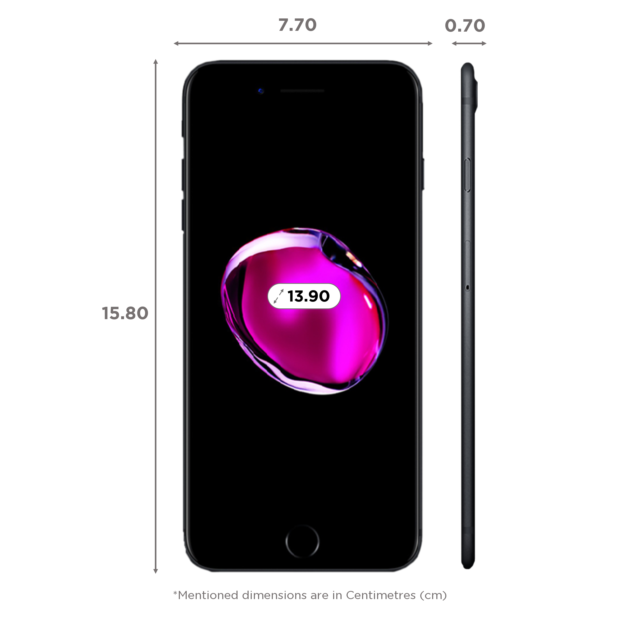 Refurbished Apple iPhone 7 Plus (32GB, Black)_2