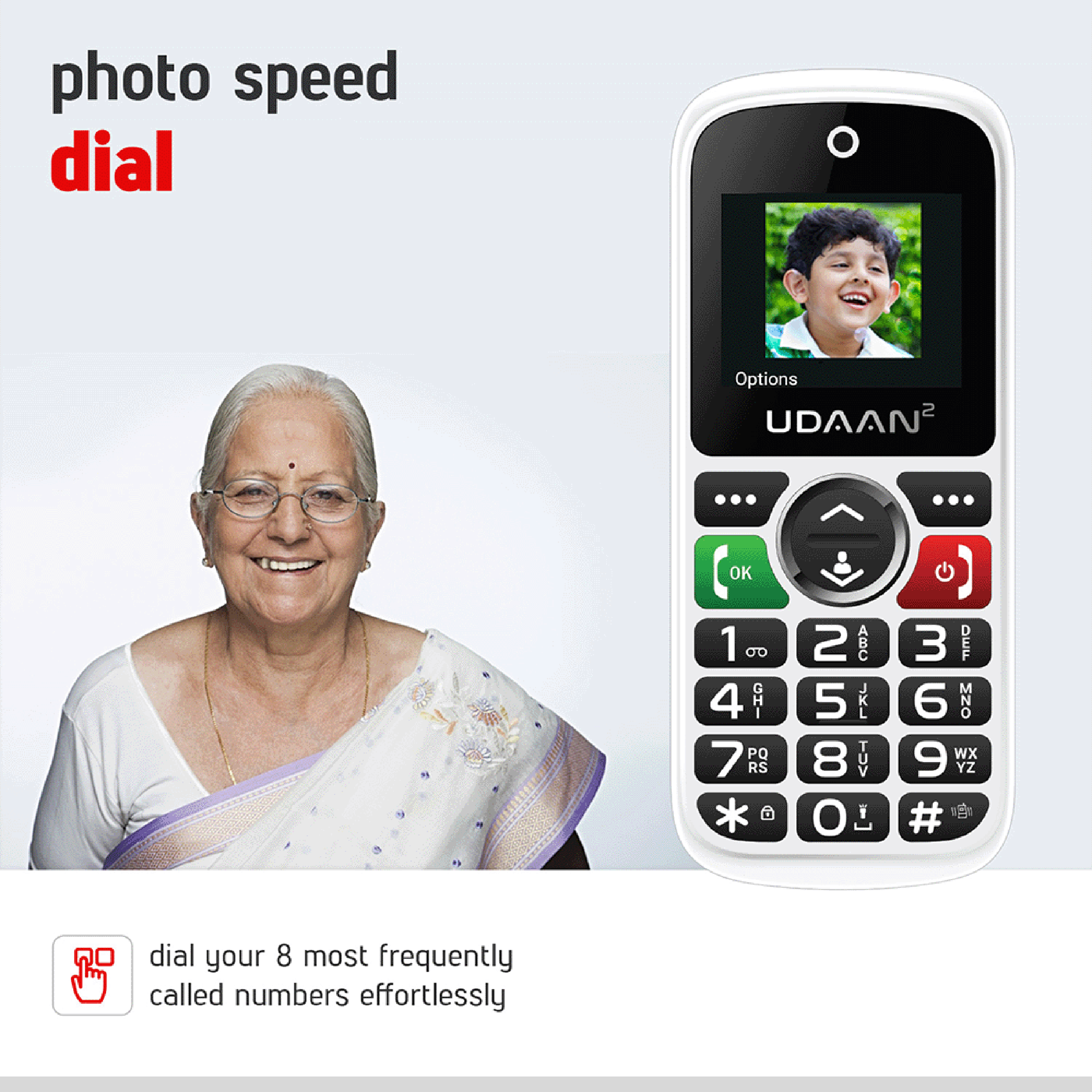 easyfone Udaan 2 (32MB, Dual SIM, Rear Camera, White)_11