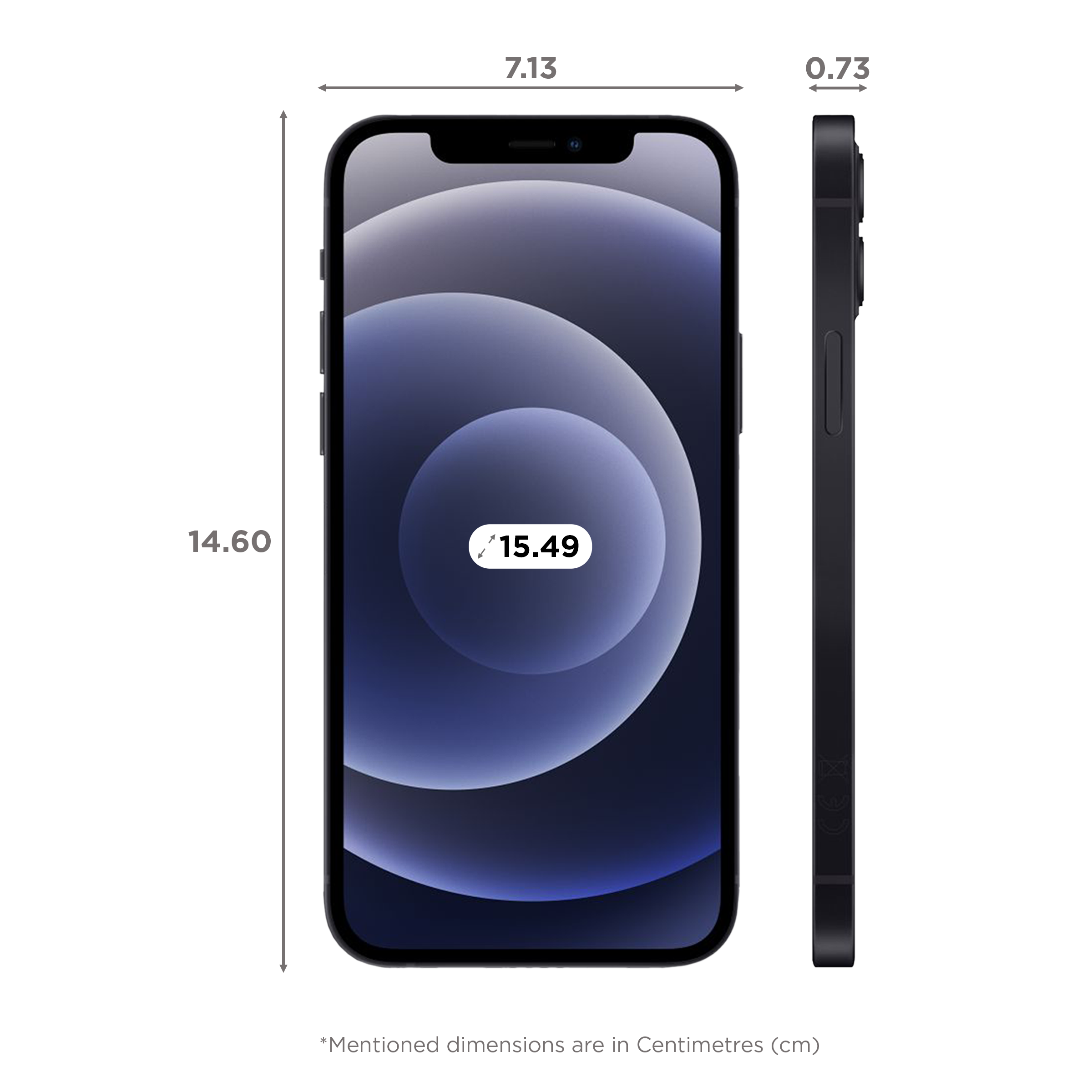 Apple iPhone 12 (128GB, Black)_2