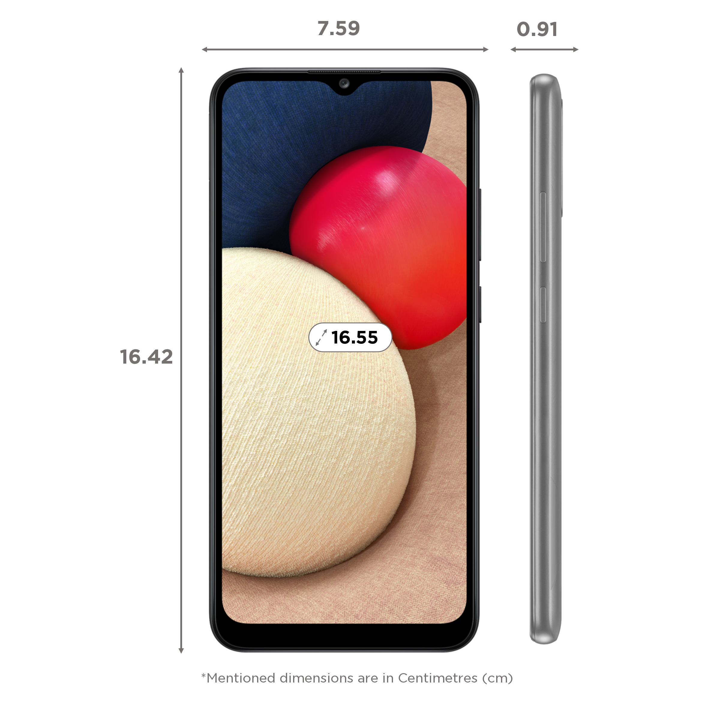 SAMSUNG Galaxy M02s (3GB RAM, 32GB, Black)_2