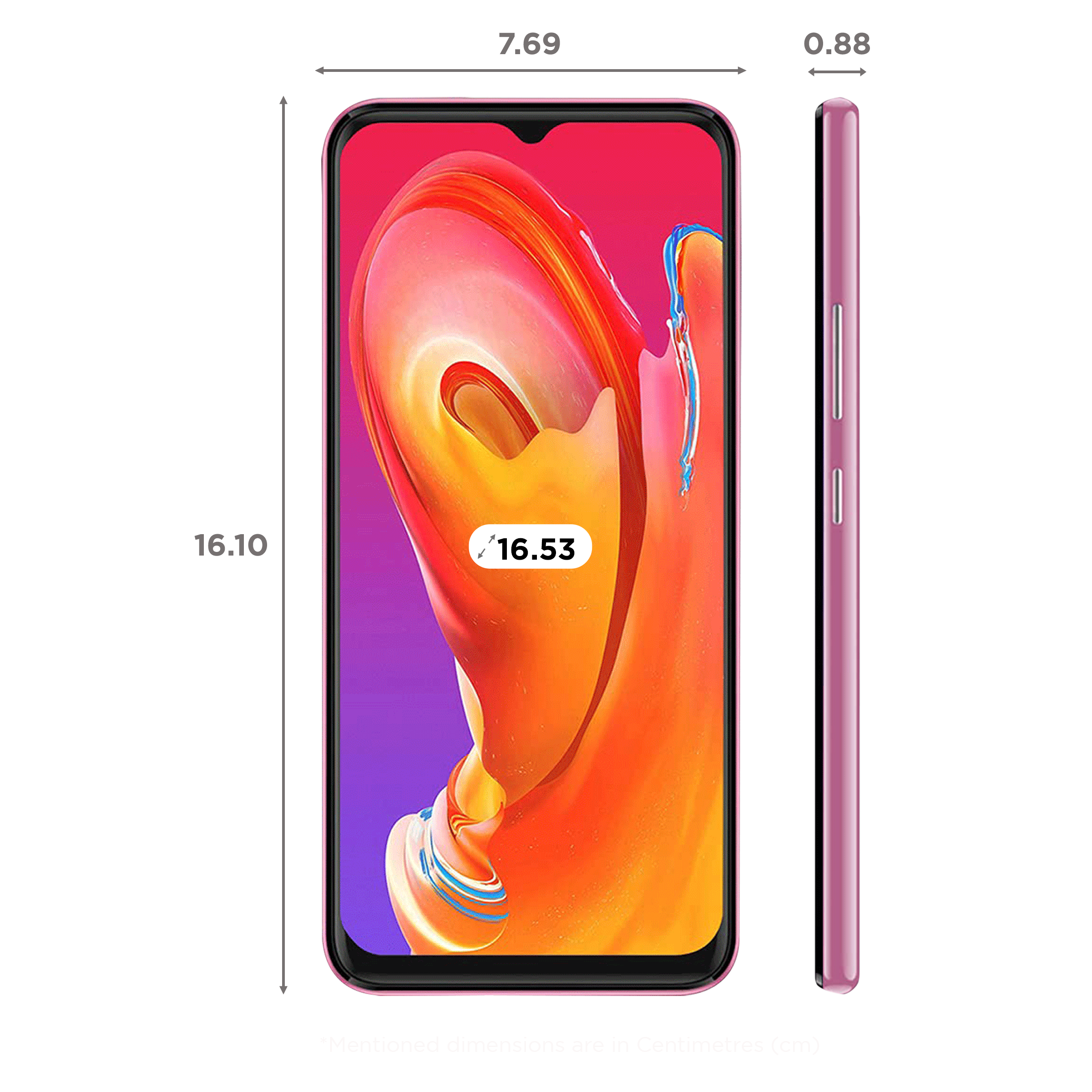 I KALL Z10 (4GB RAM, 64GB, Pink)_2