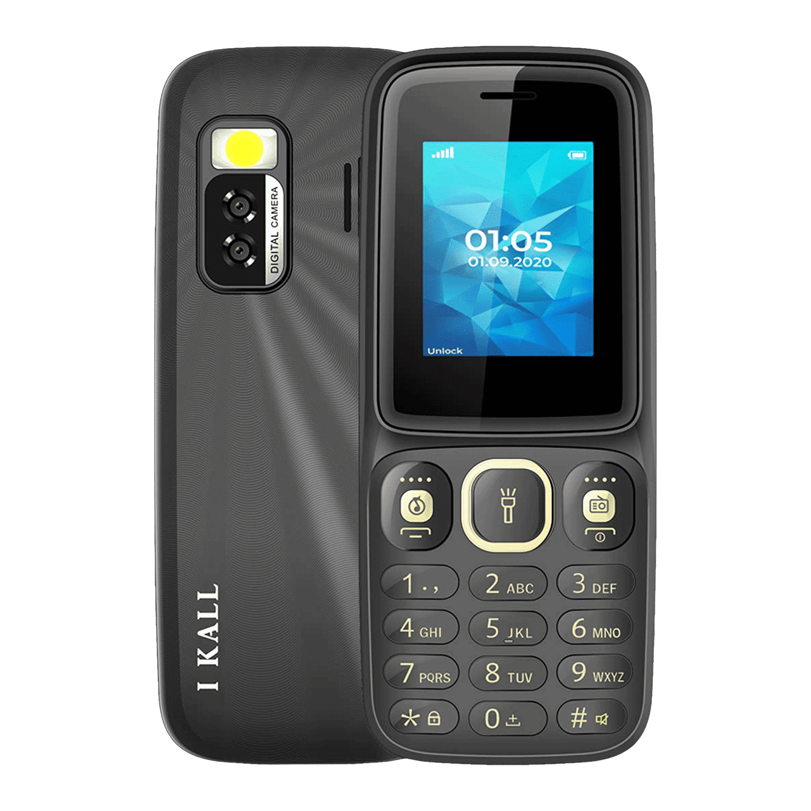 I KALL K777 (32MB, Dual SIM, Rear Camera, Black) I KALL K777 (32MB, Dual SIM, Rear Camera, Black)_1