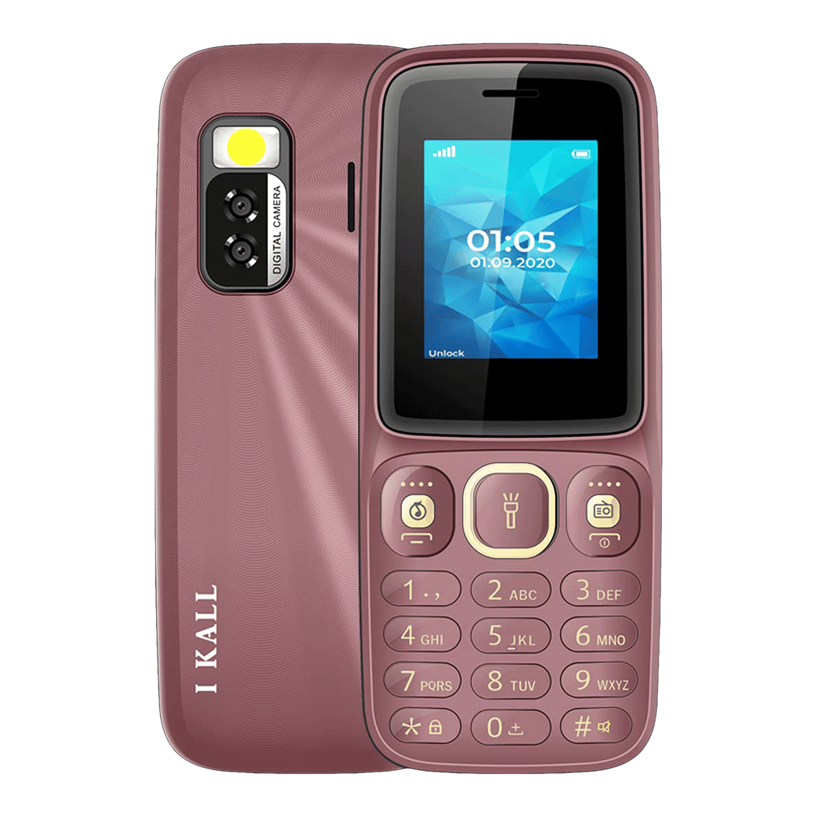 I KALL K777 (32MB, Dual SIM, Rear Camera, Red)_1