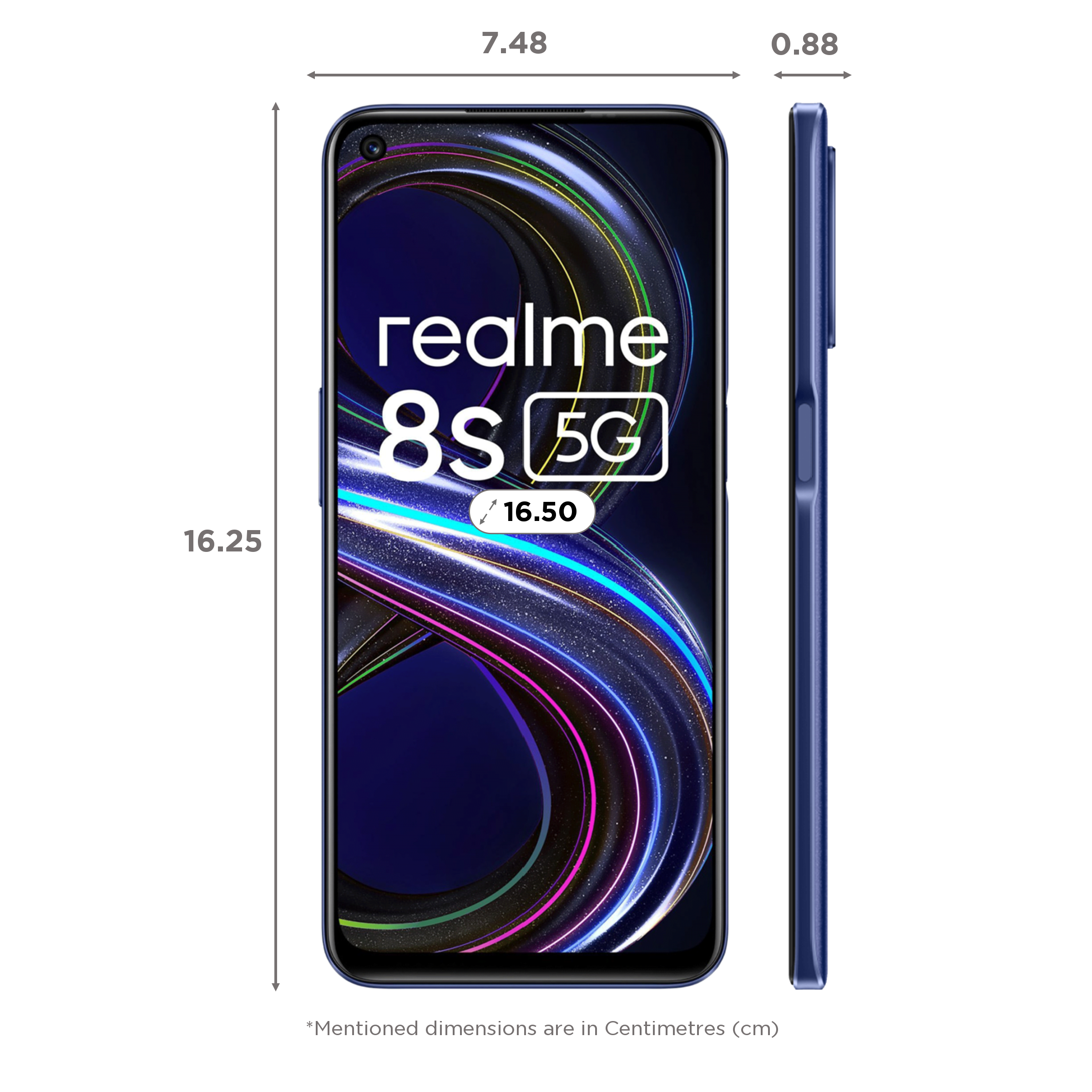 realme 8s 5G (8GB RAM, 128GB, Universe Blue)_2