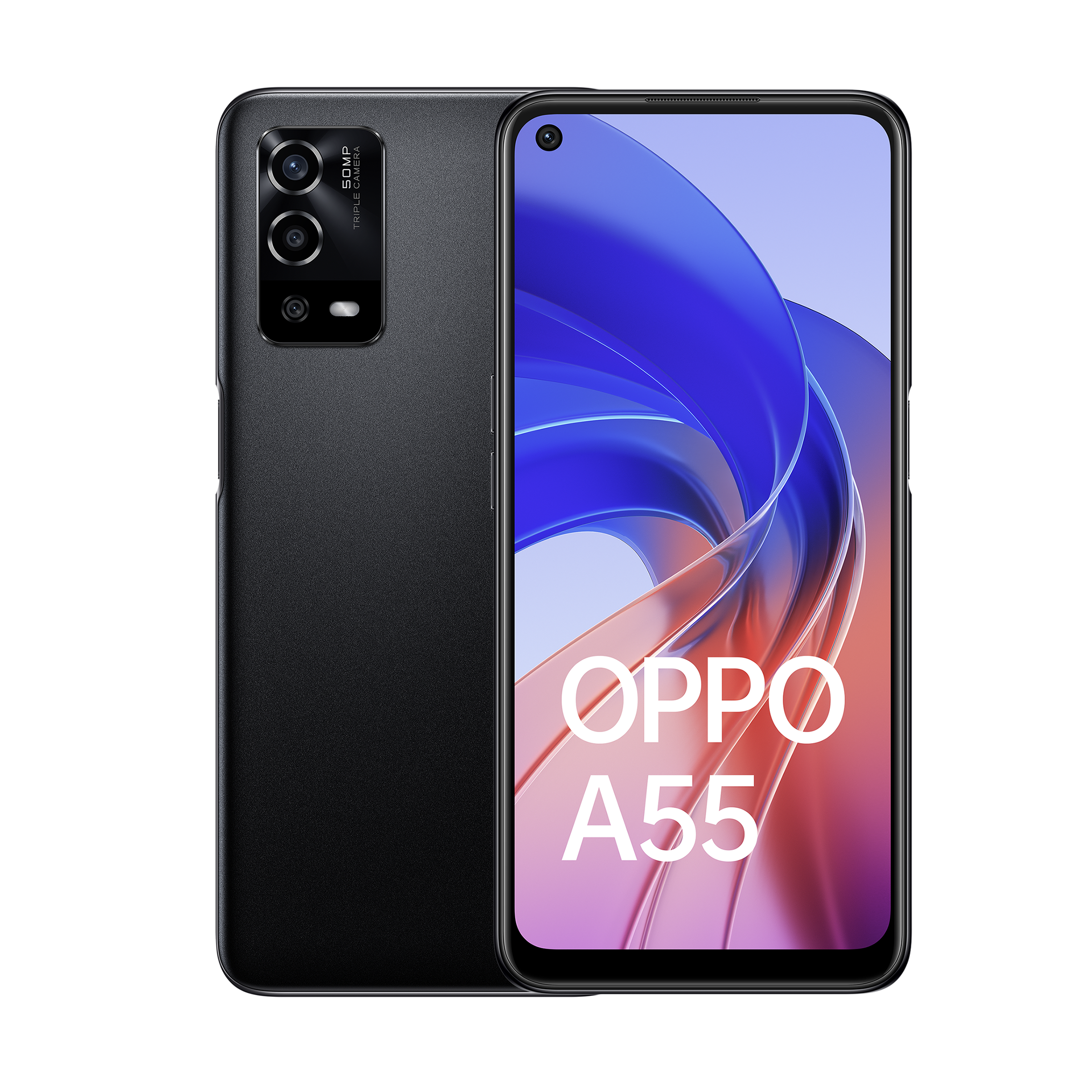 oppo A55 (6GB RAM, 128GB, Starry Black)_1