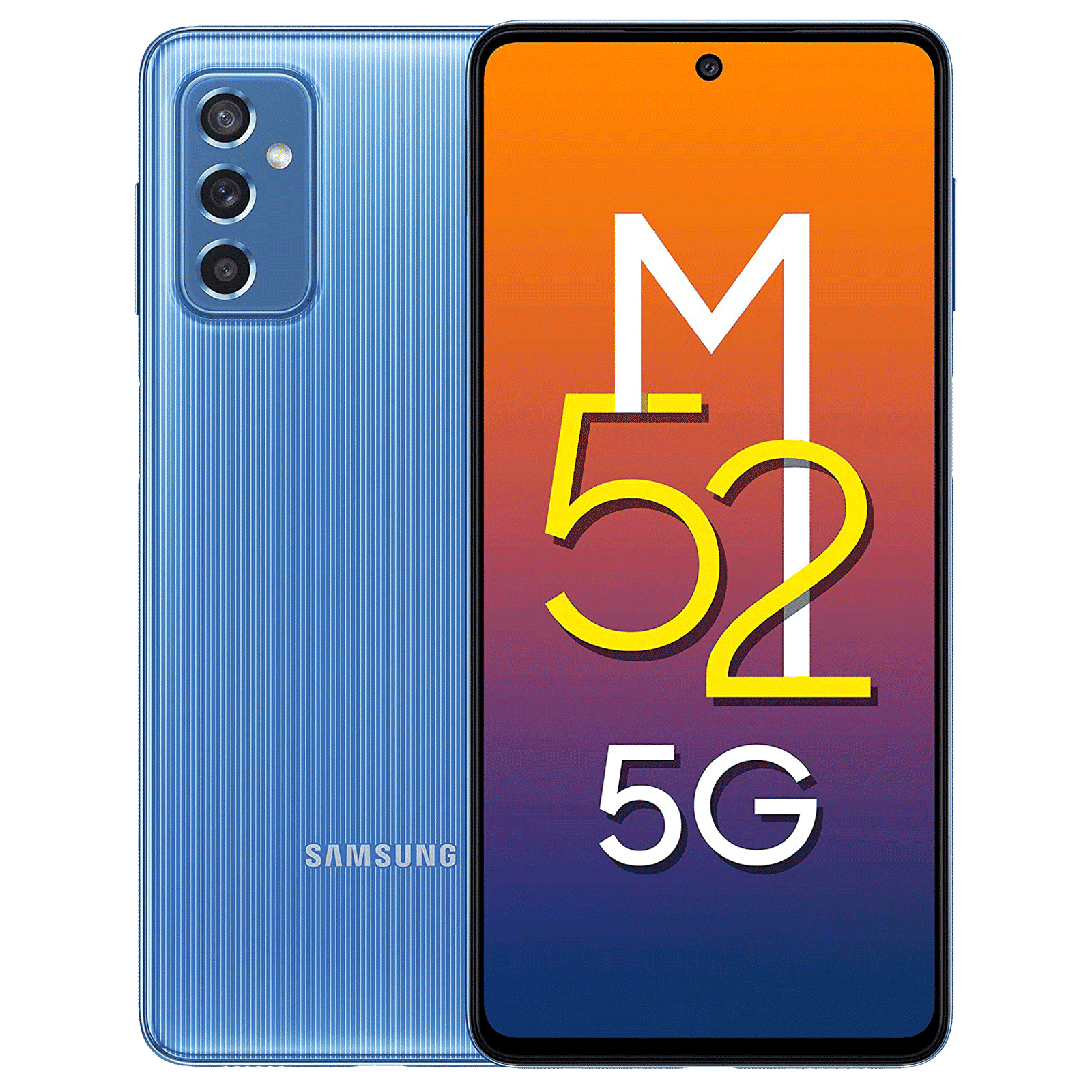 SAMSUNG Galaxy M52 5G (8GB RAM, 128GB, Blue)_1