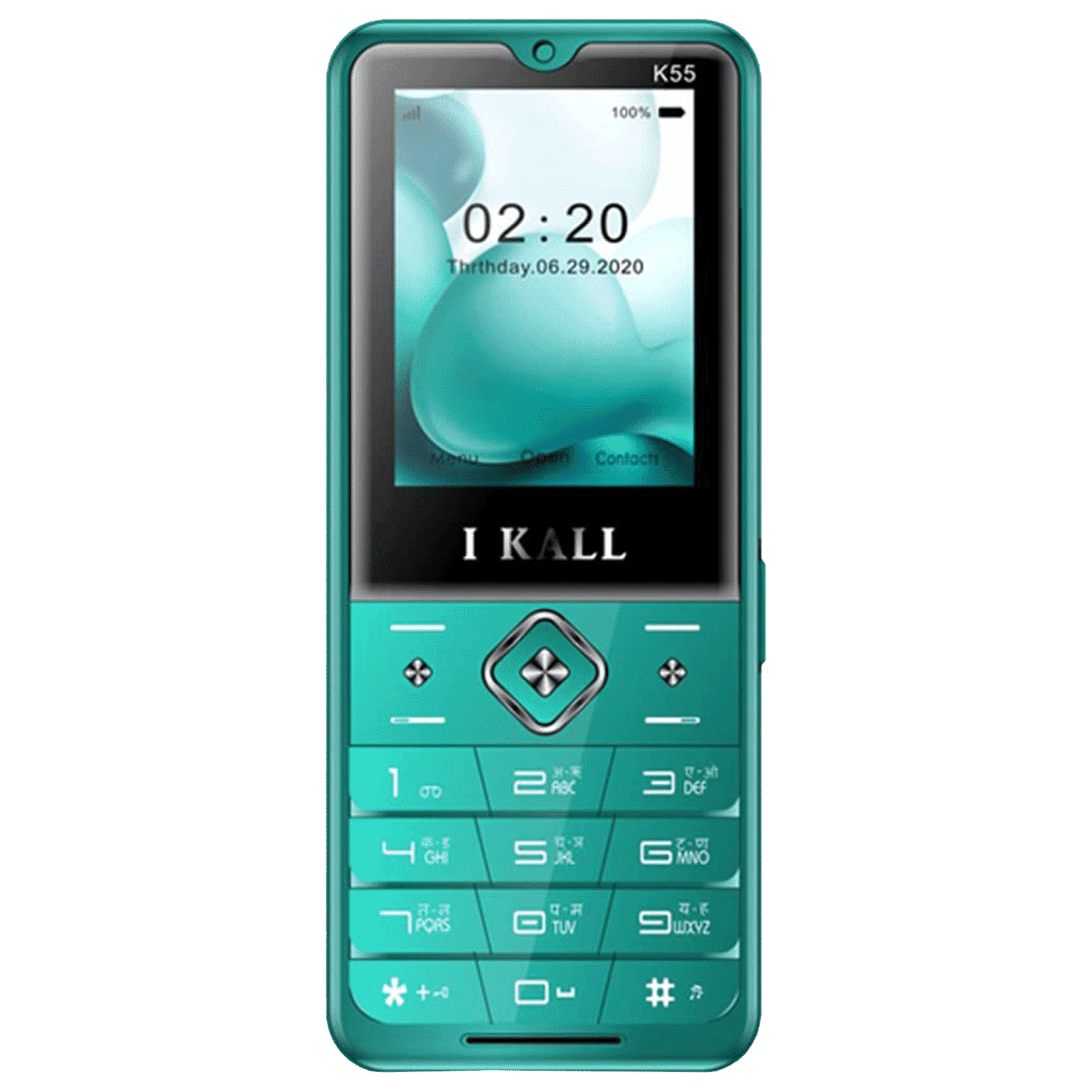 I KALL K55 (32MB, Dual SIM, Rear Camera, Green)_6