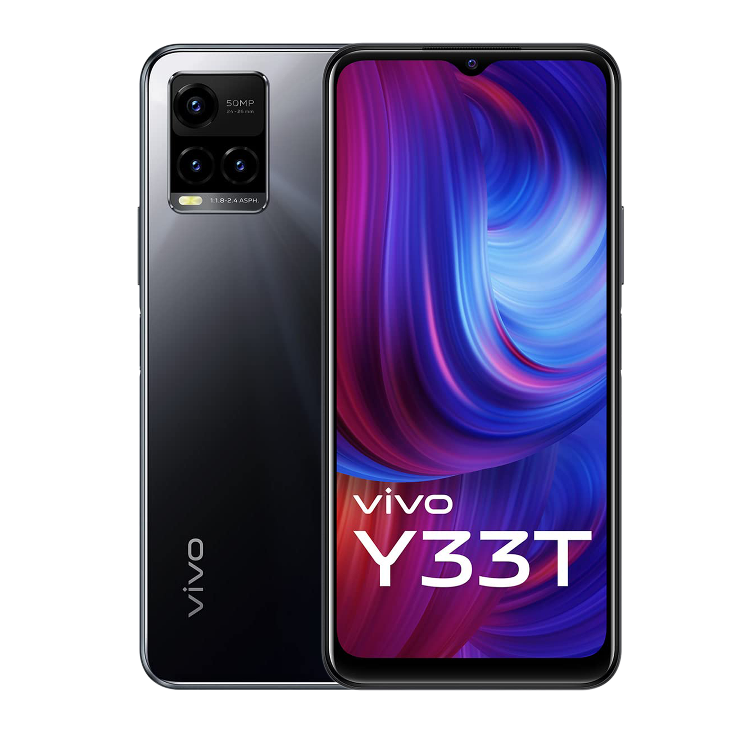 vivo Y33T (8GB RAM, 128GB, Mirror Black)_1