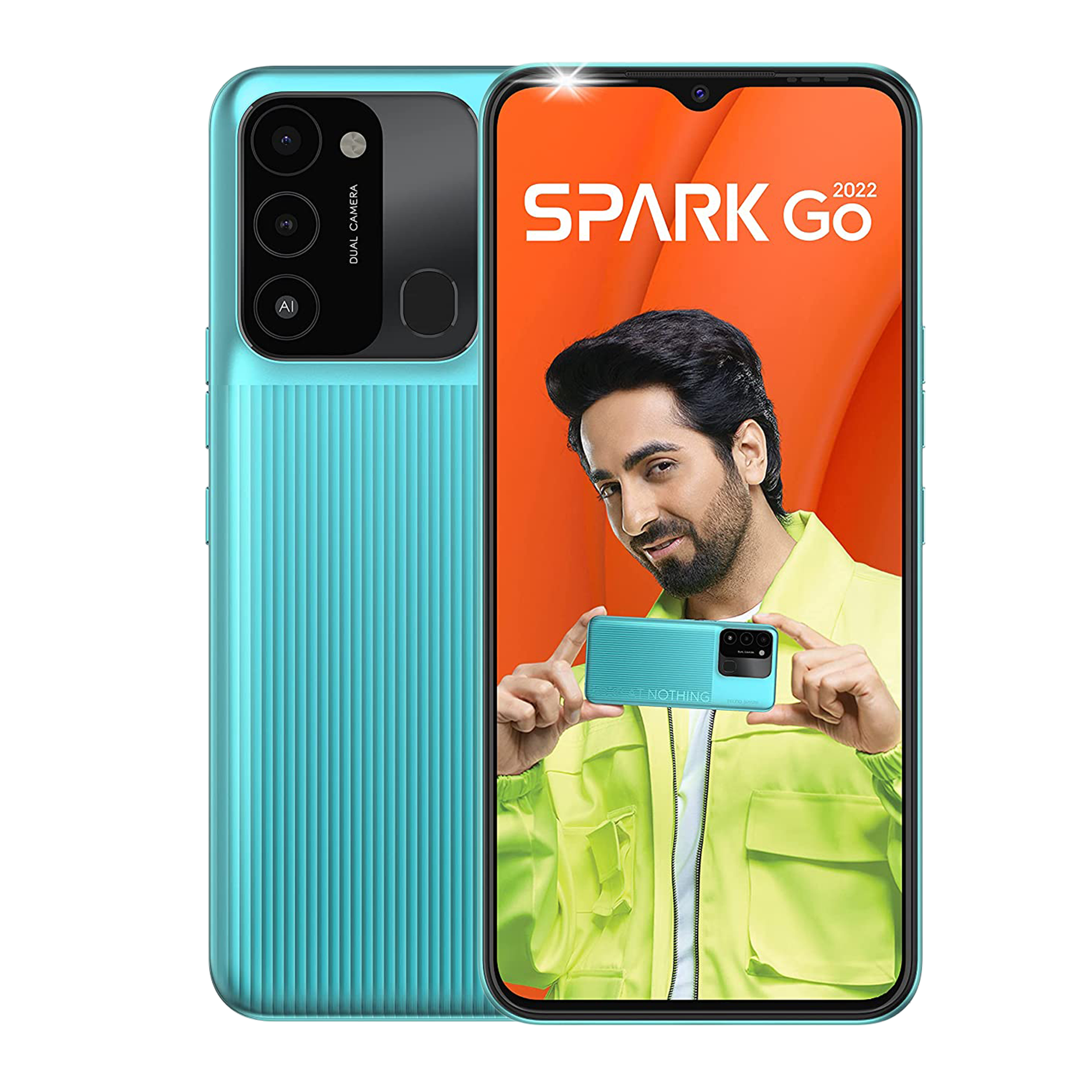 TECNO Spark Go 2022 (2GB RAM, 32GB, Turquoise Cyan)_1