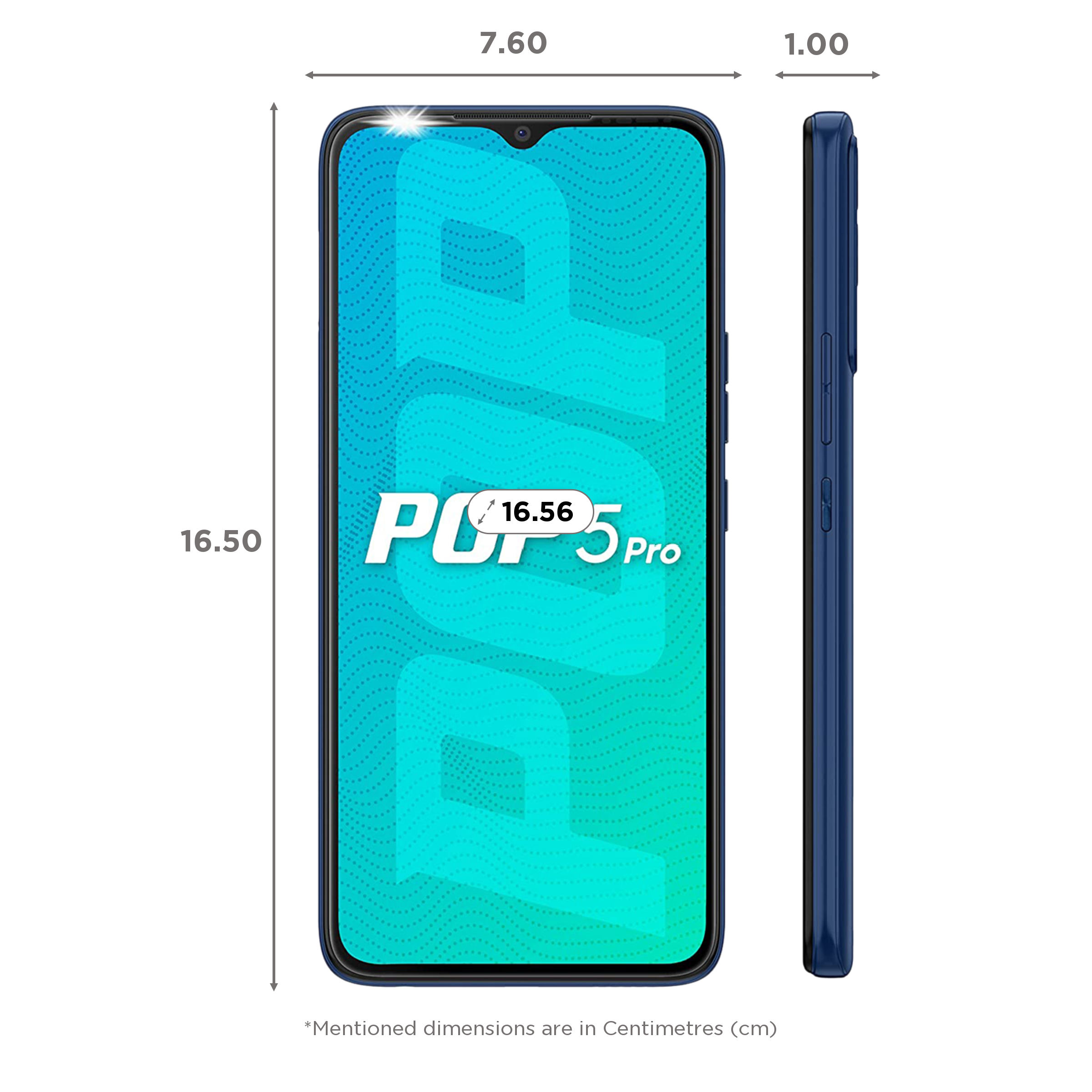 TECNO Pop 5 Pro (3GB RAM, 32GB, Deepsea Luster)_2