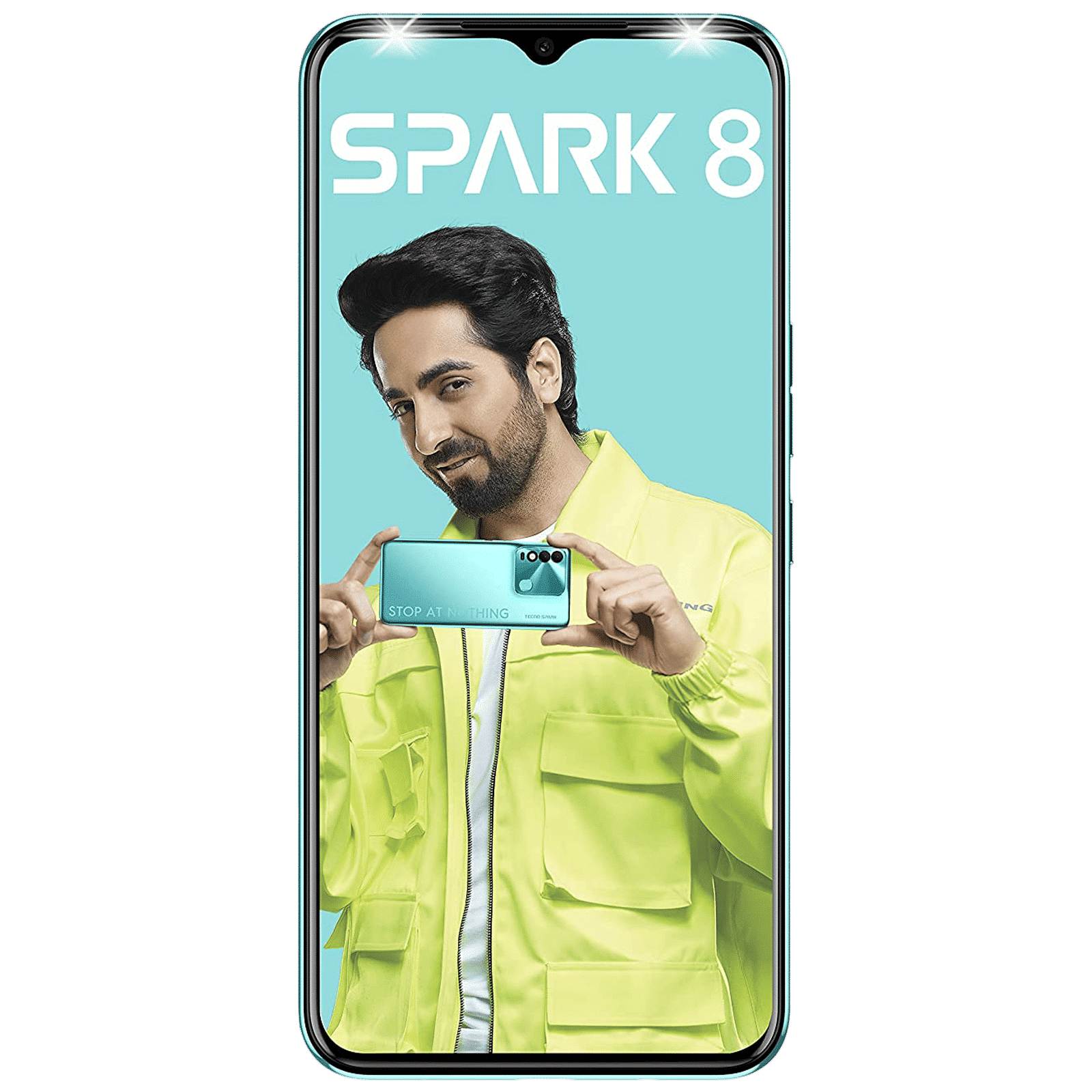 TECNO Spark 8 (4GB RAM, 64GB, Turquoise Cyan)_4