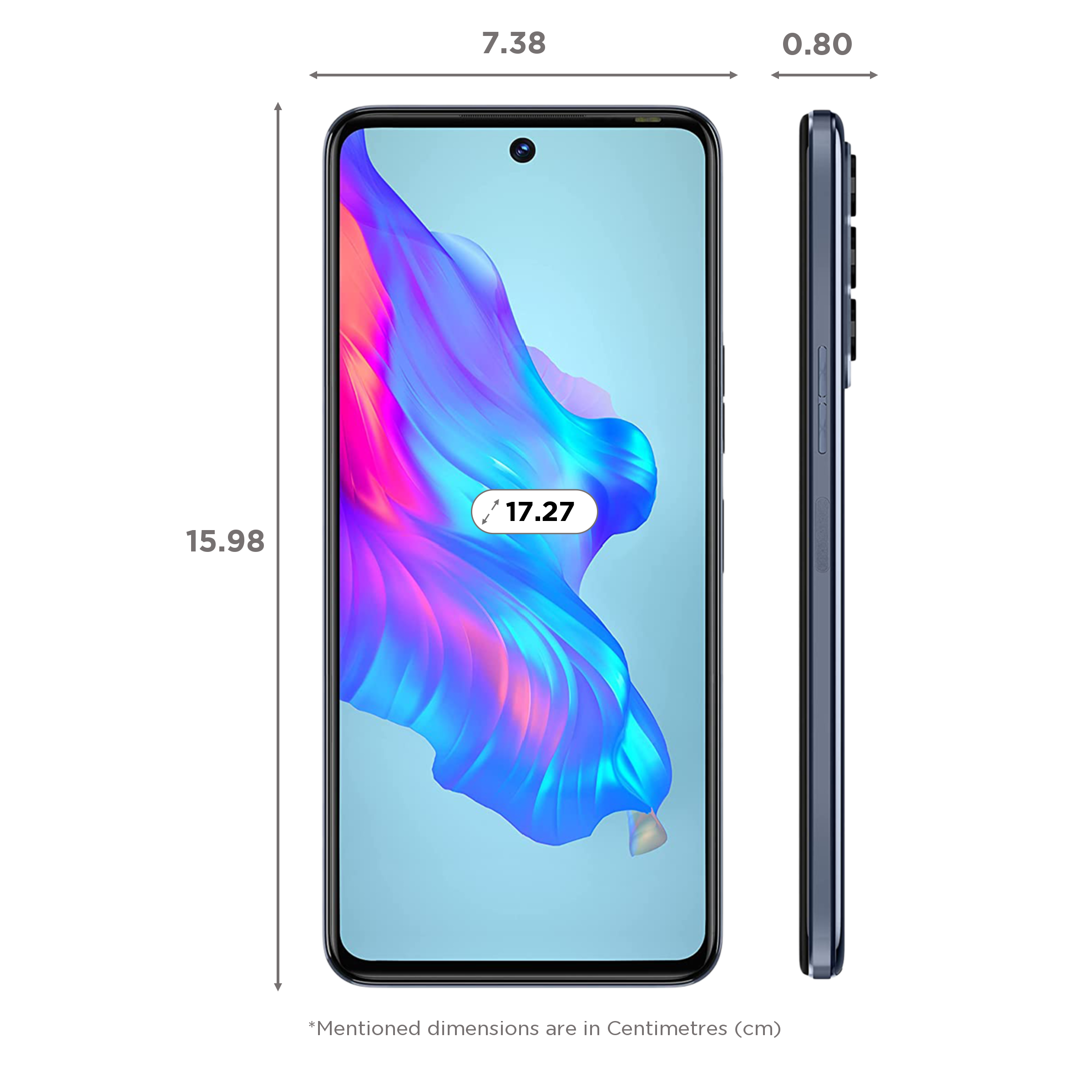 TECNO Camon 18 (4GB RAM, 128GB, Dusk Grey)_2